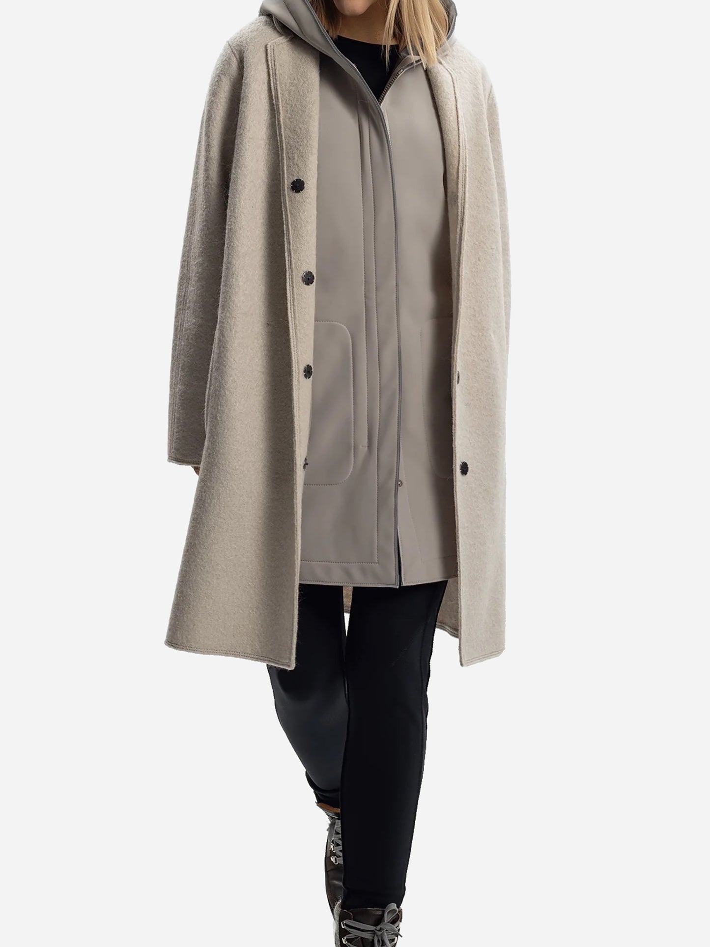 Frauenschuh Women's Faye Wool Coat - Saint Bernard