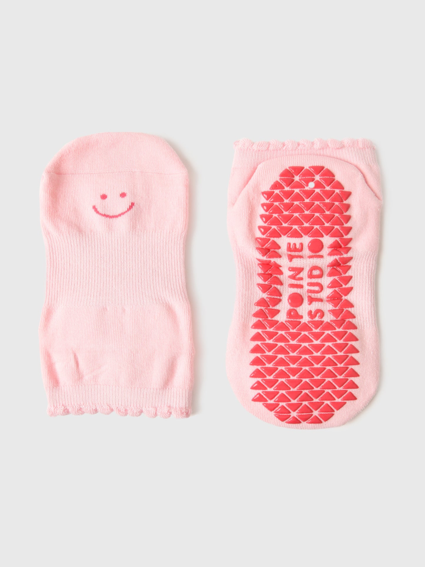 Pointe Studio Women's The Happy Full Foot Grip Socks - Saint Bernard