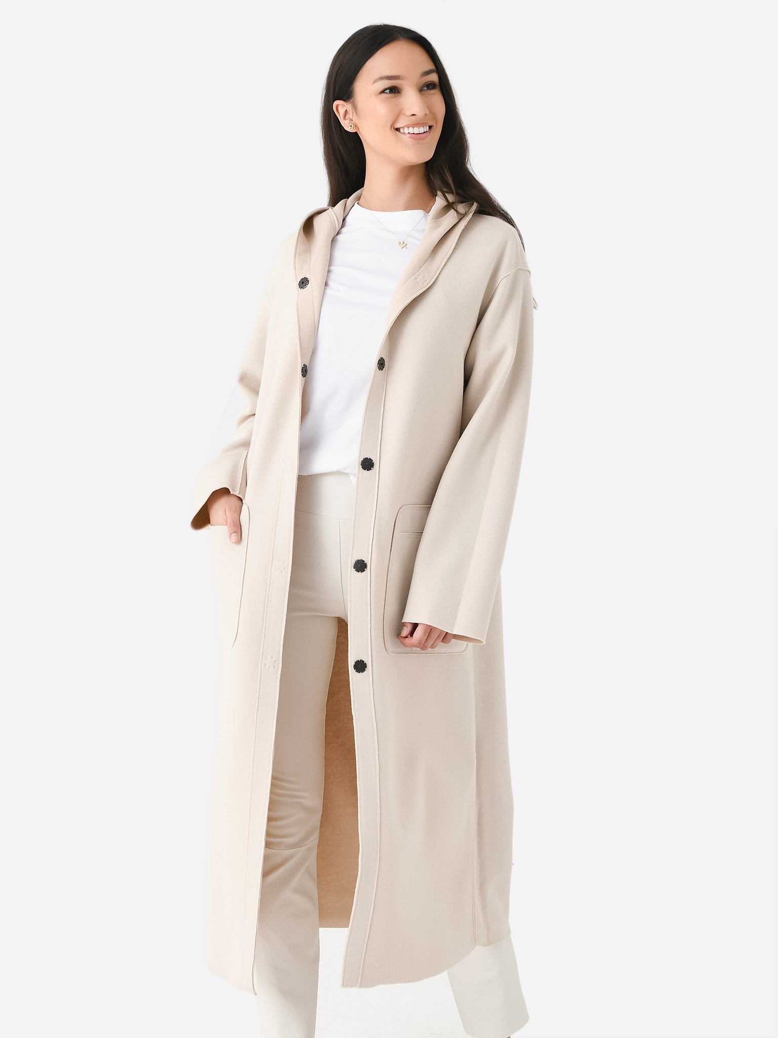 Frauenschuh Women's Olivia Hooded Wool Coat – Saint Bernard