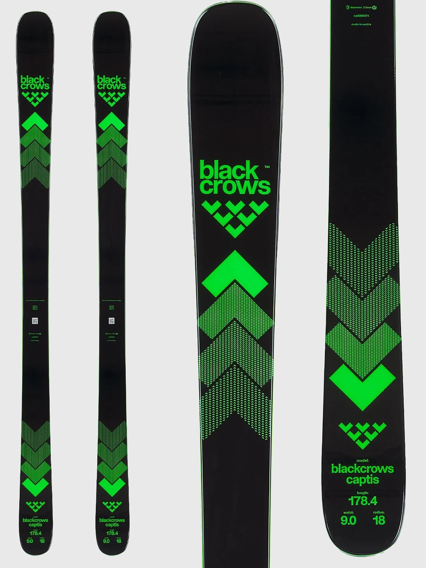 Black Crows Captis Men's Skis 2025 - Saint Bernard