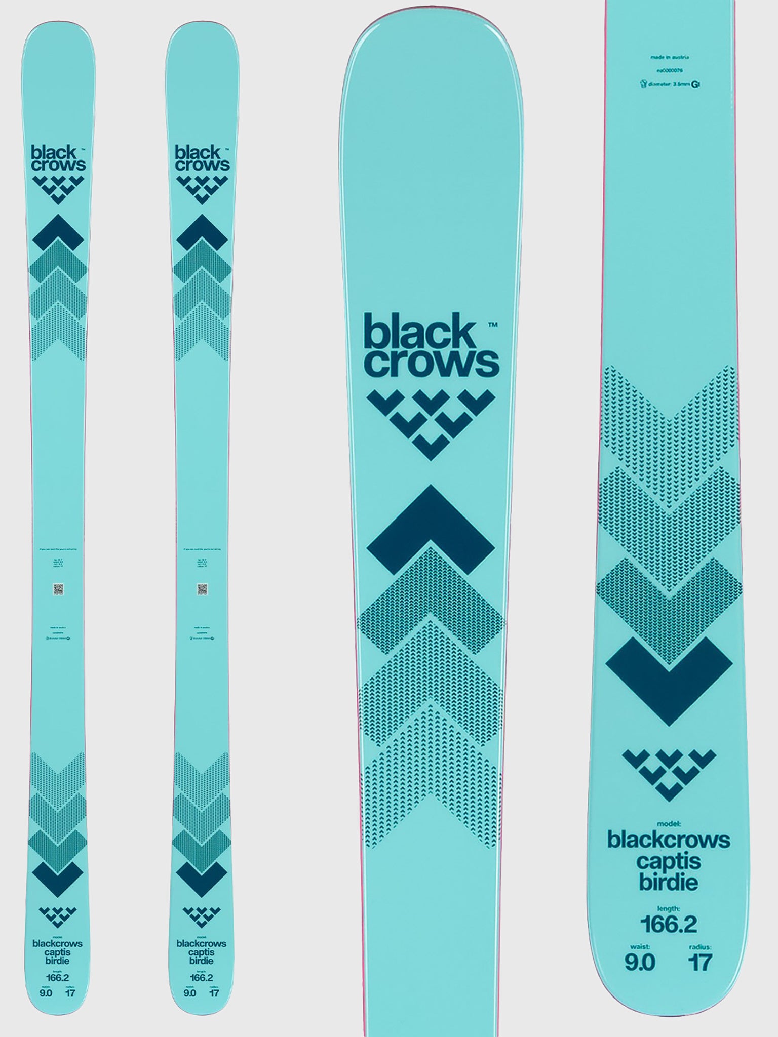 TKC100 アルカディウスのフォリス Black Crows Captis Birdie Women's Skis 2025 | $599.00 | Saint Bernard