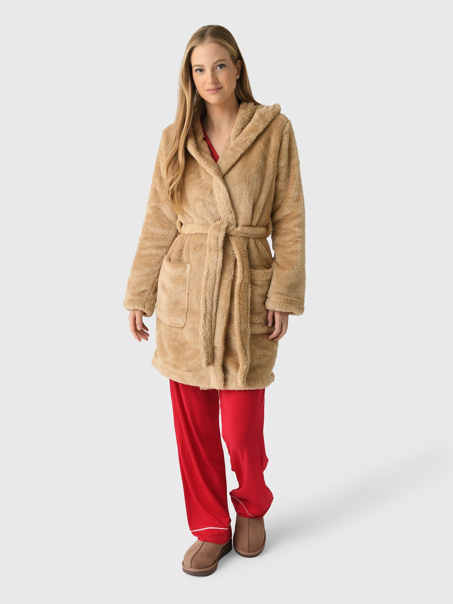 UGG Women's Aarti Plush Robe | $98.00 | Saint Bernard