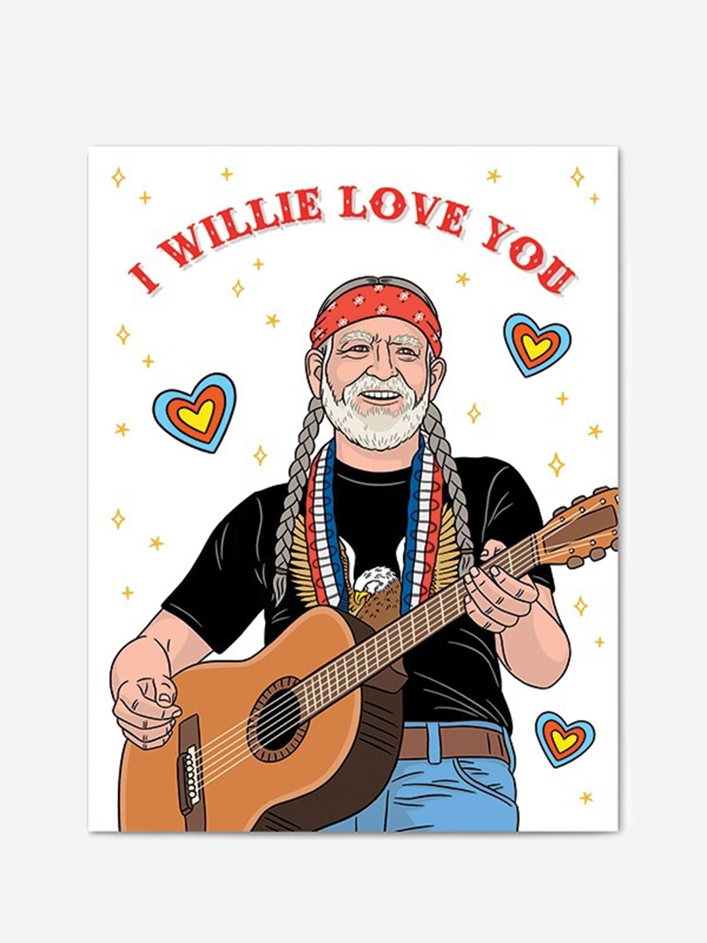 The Found I Willie Love You Card - Saint Bernard