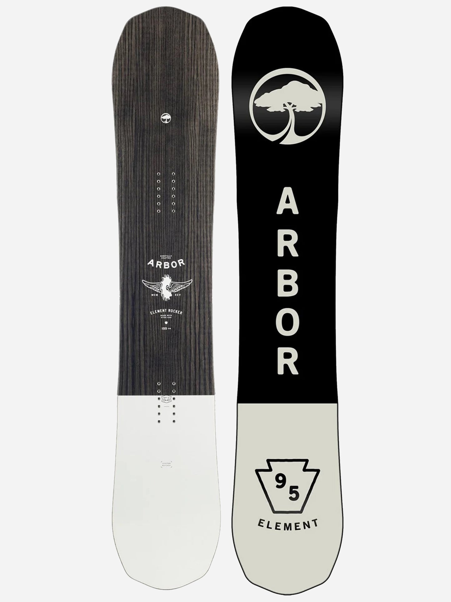 Arbor Element Rocker Snowboard 2024 - Saint Bernard