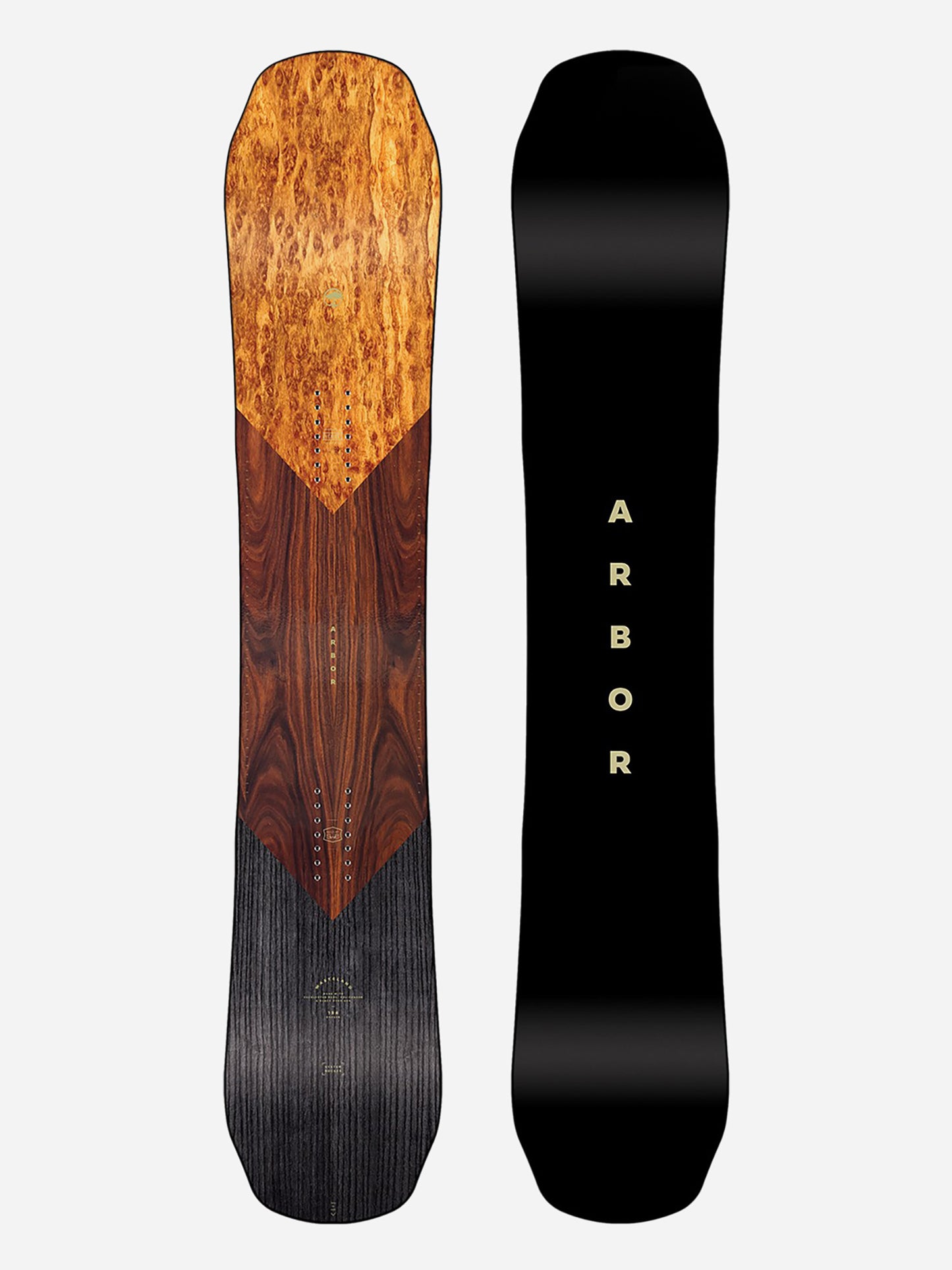 Arbor Wasteland Rocker Snowboard 2024 - Saint Bernard