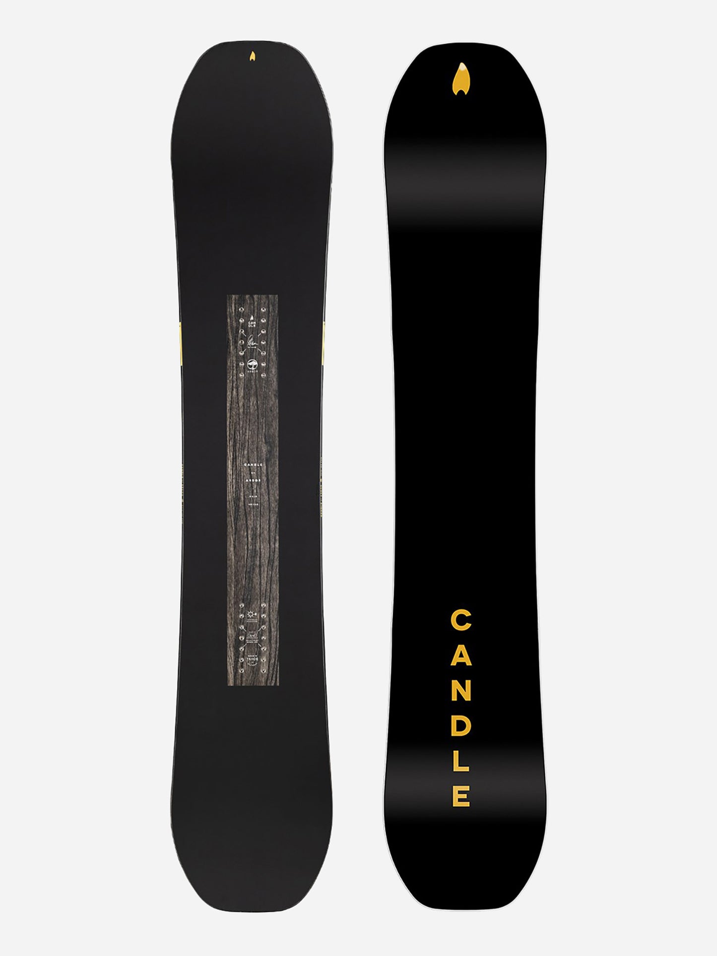 Arbor Candle Rain Camber Snowboard 2024 - Saint Bernard