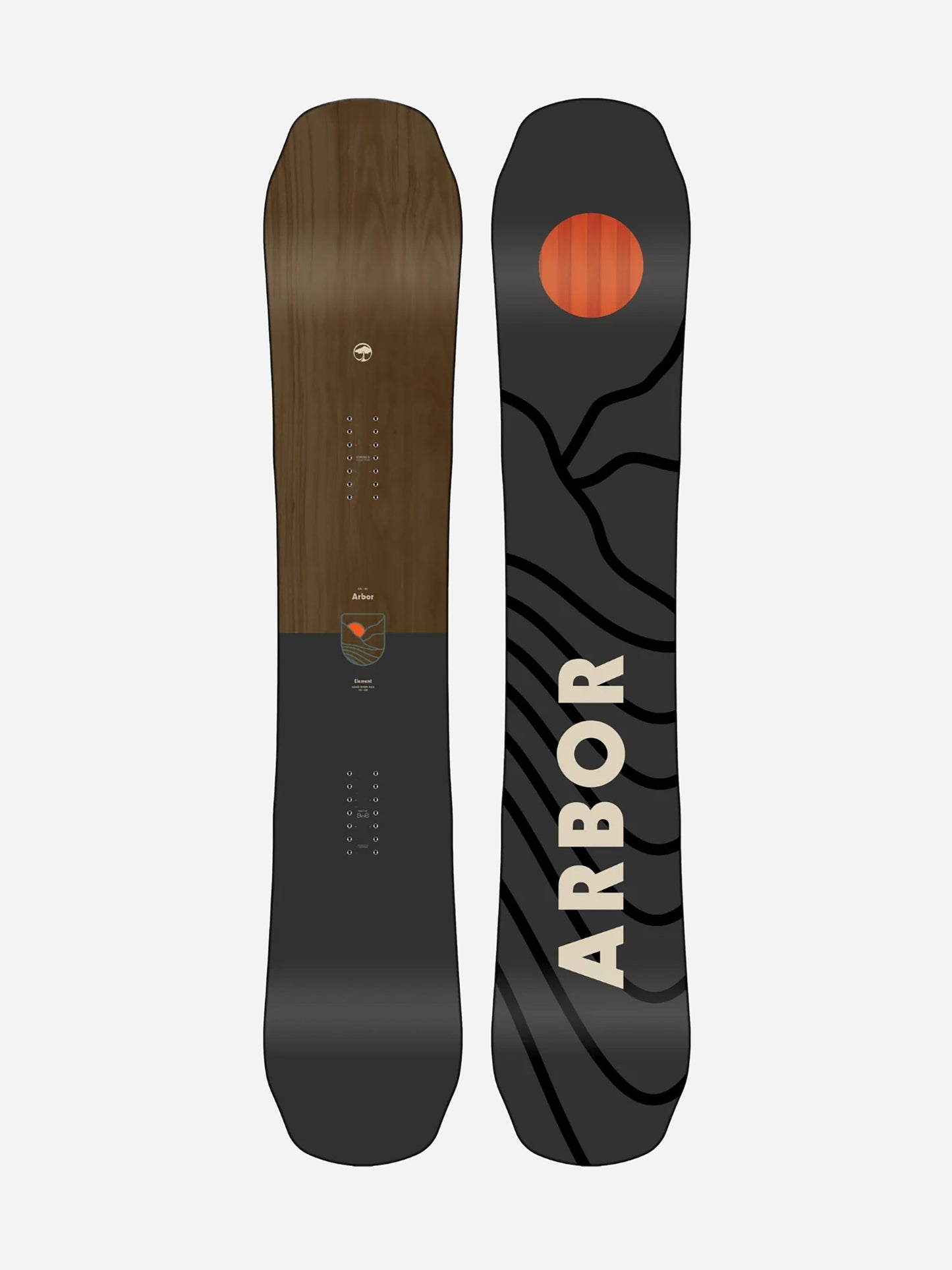 Arbor Element Men's Snowboard 2025 - Saint Bernard