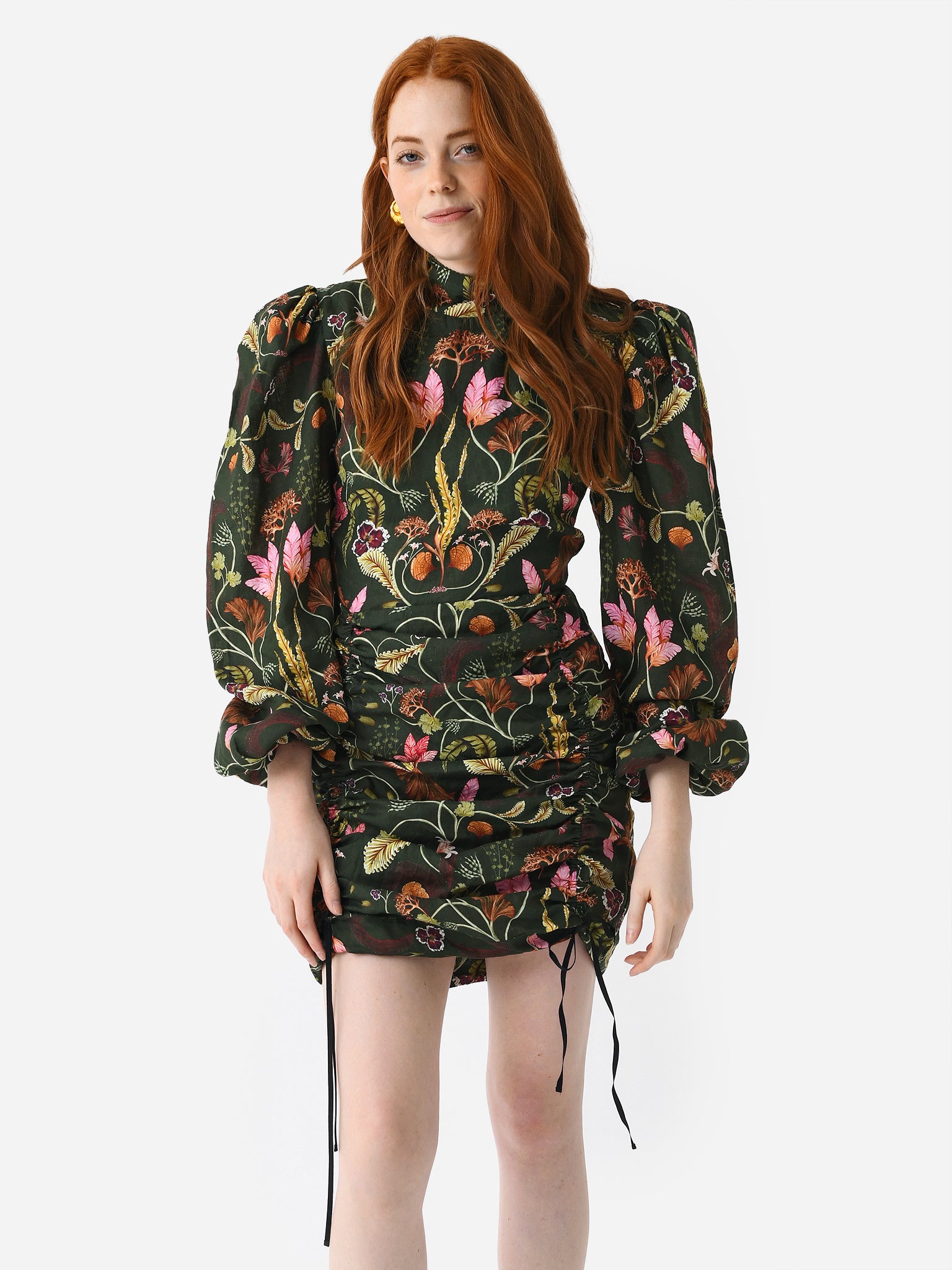 Agua By Agua Bendita Women's Guaba Habitat Mini Dress Agua By Agua Bendita Women's Guaba Habitat Mini Dress