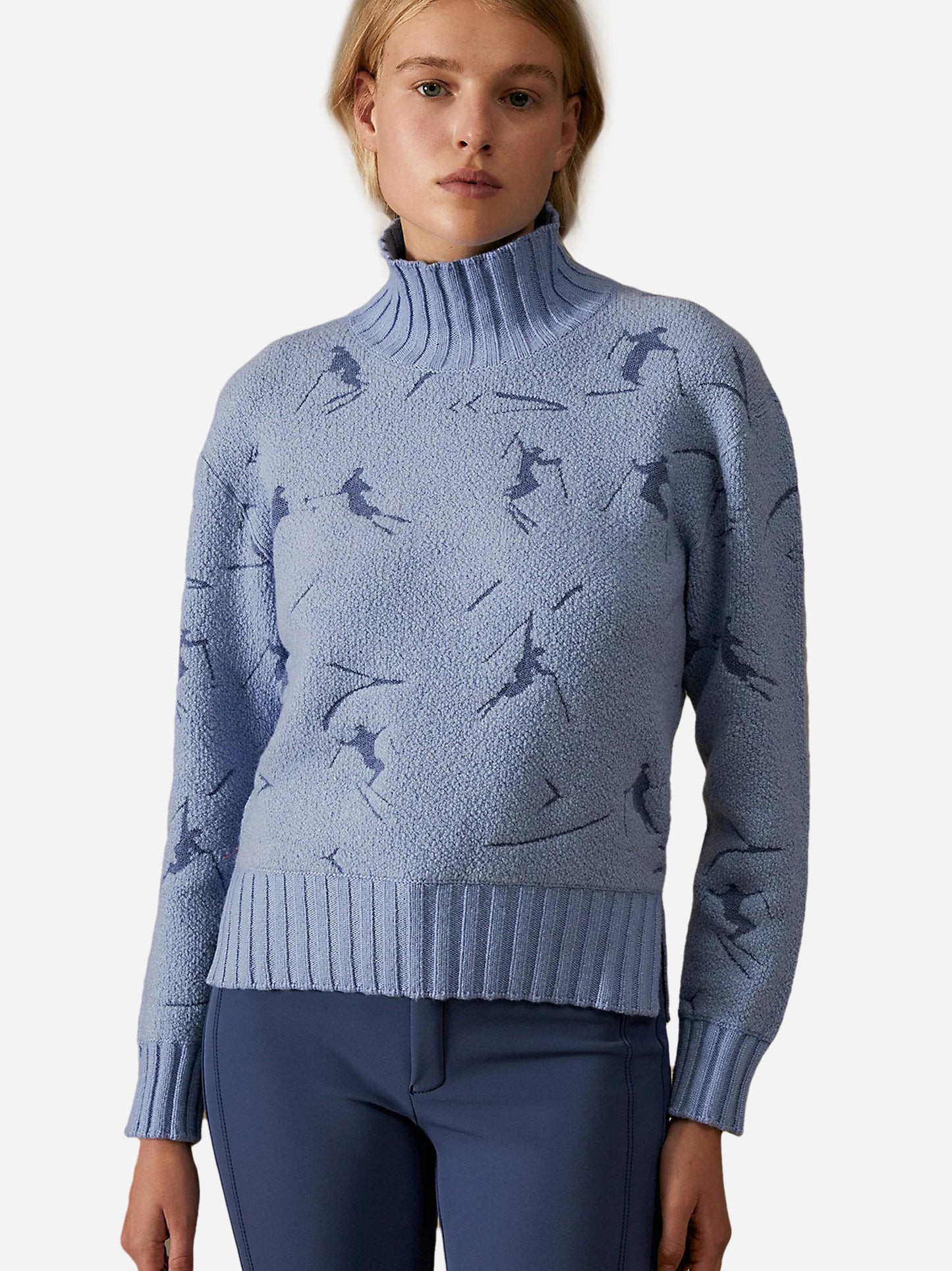 Frauenschuh Women's Jacquard Knit Sweater - Saint Bernard