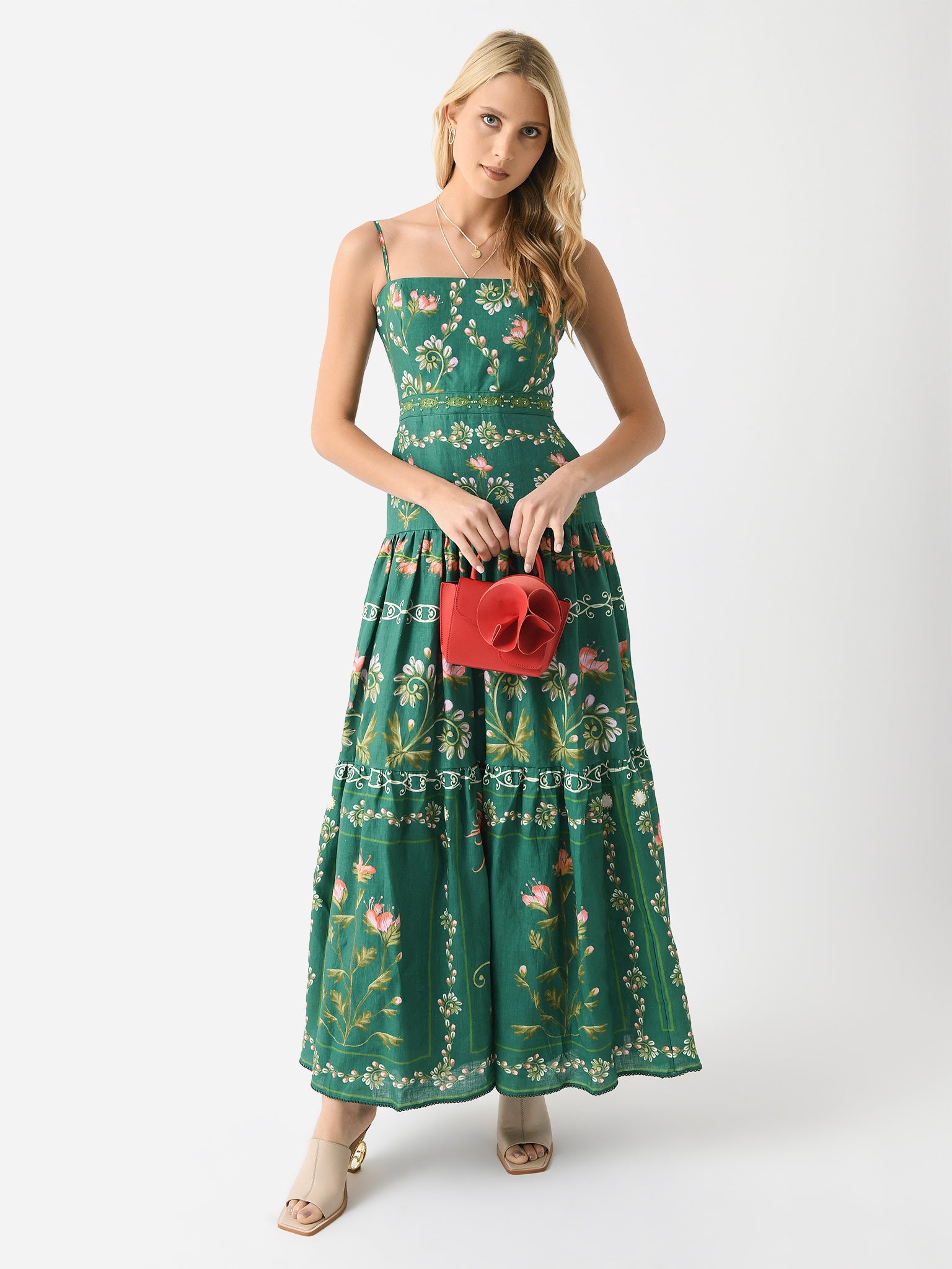 Agua By Agua Bendita Women's Lima Esmeralda Maxi Dress Agua By Agua Bendita Women's Lima Esmeralda Maxi Dress