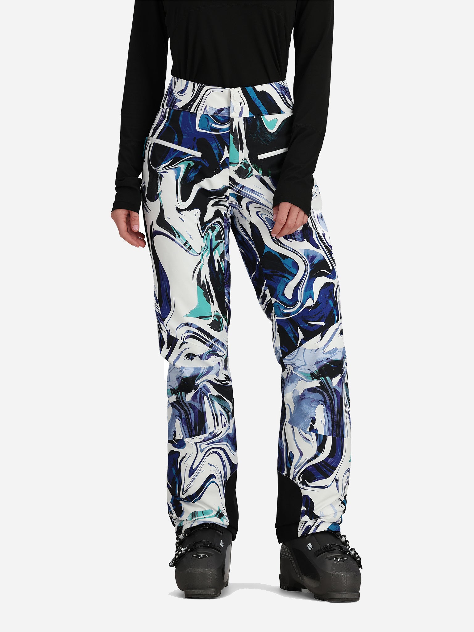 Obermeyer Women's Printed Bliss Pant Saint Bernard