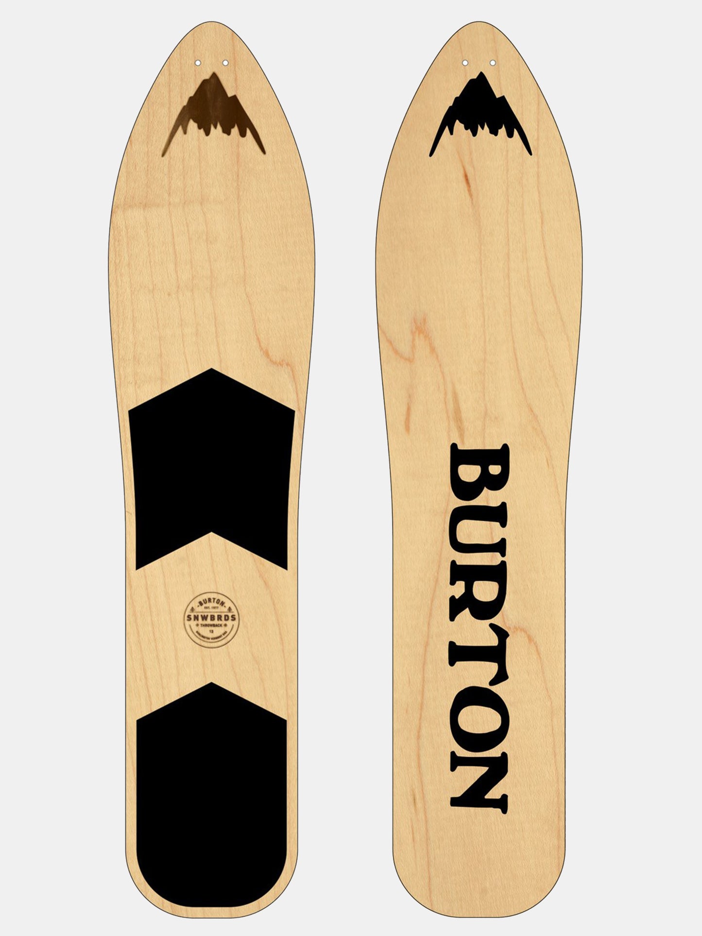 Burton The Throwback Snowboard - Saint Bernard
