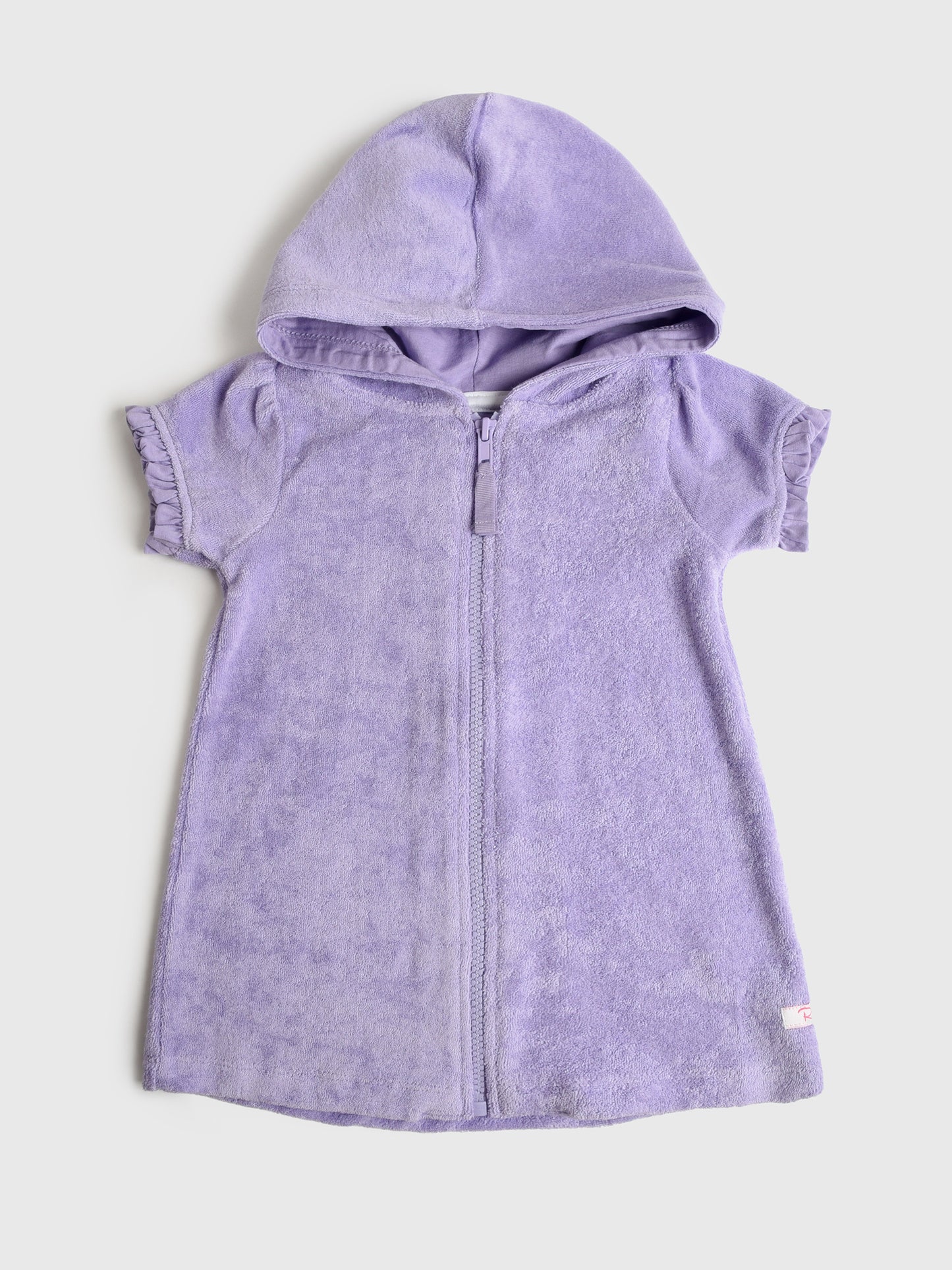 Rufflebutts Girls' Terry Full-Zip Cover-Up - Saint Bernard