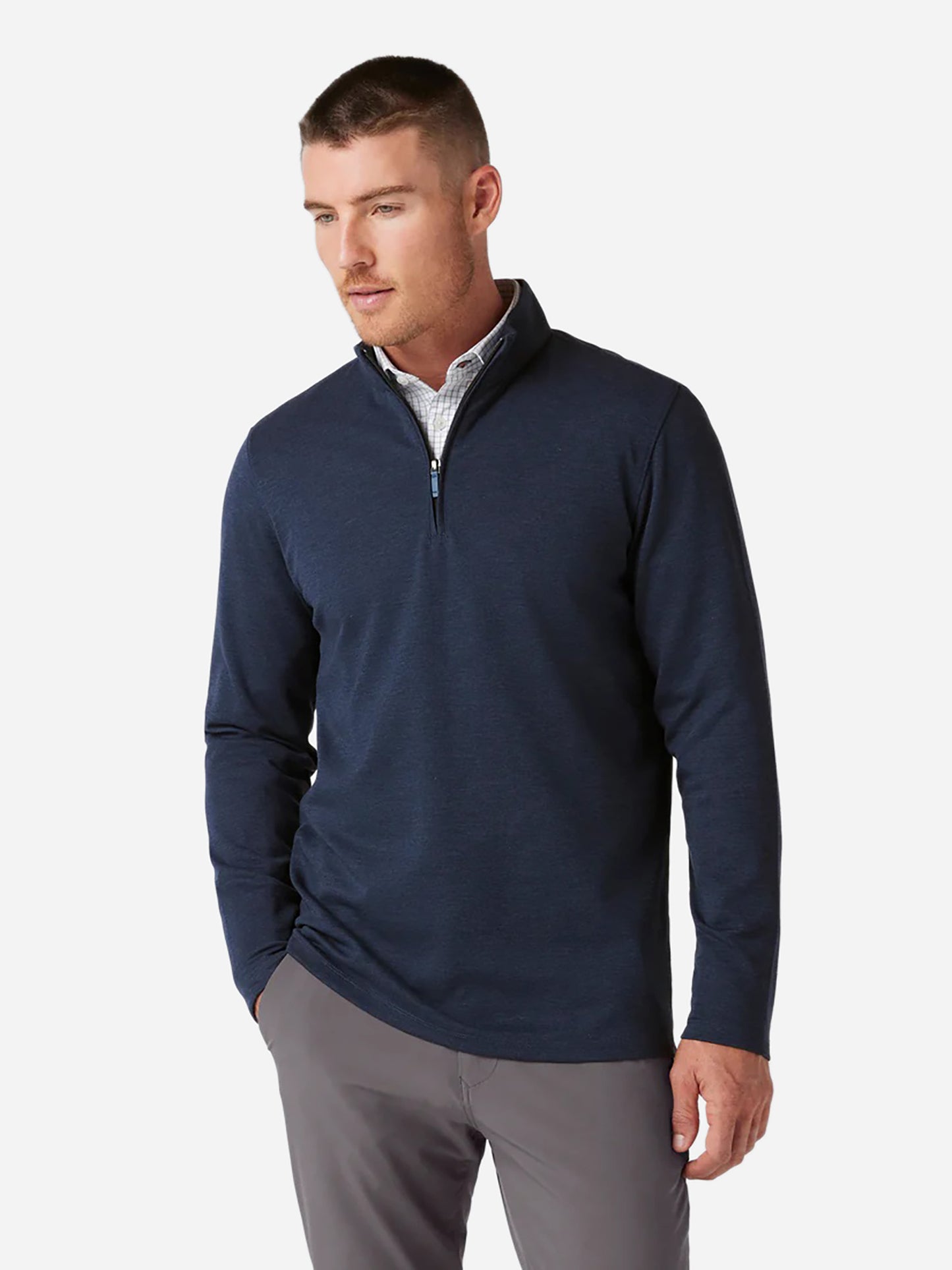 Mizzen+Main Men's KPI Quarter-Zip - Saint Bernard