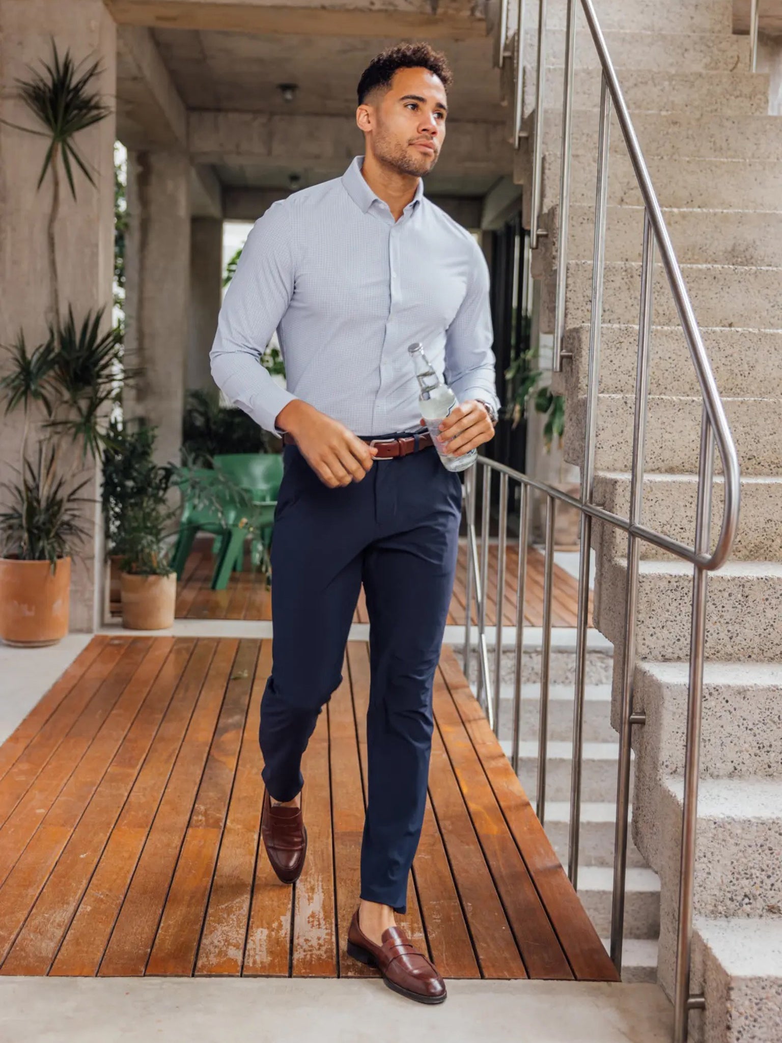 Mizzen+Main Men's Trim Leeward Dress Shirt Mizzen+Main Men's Trim Leeward Dress Shirt