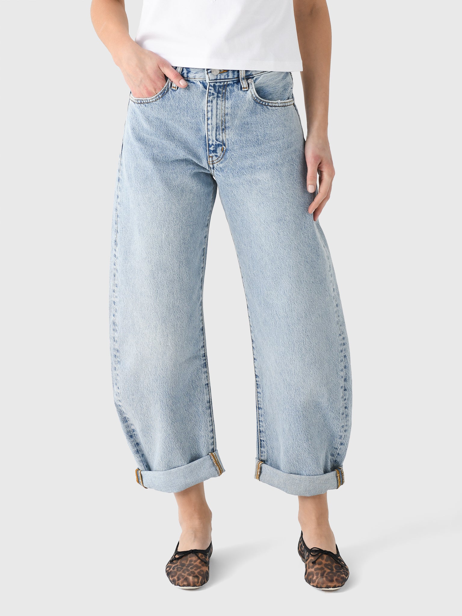 Frame Women's The Bubble Jean Saint Bernard - Main Image