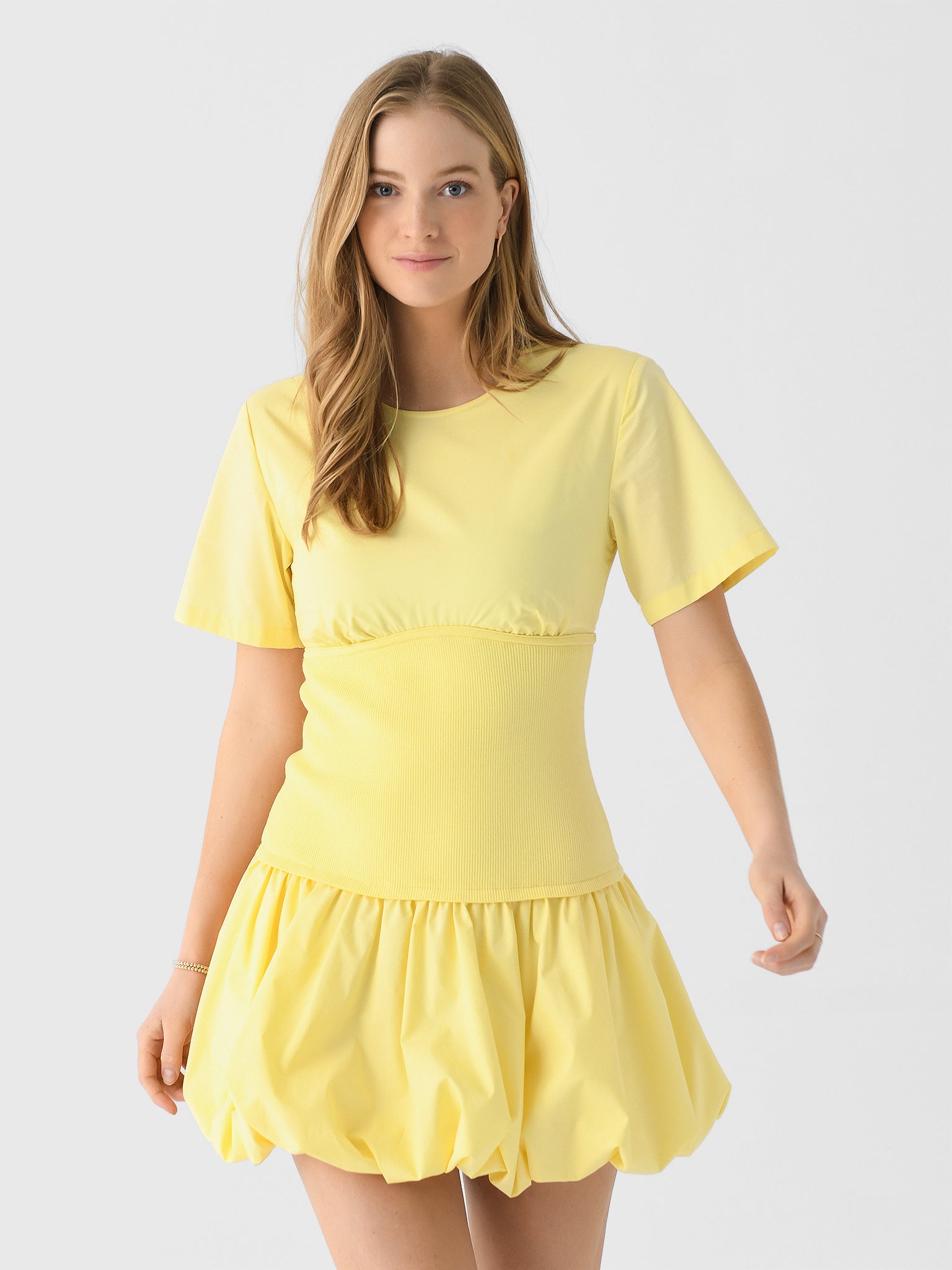 SIMKHAI Libbie Mini Dress | Yellow | Size M SIMKHAI Libbie Mini Dress | Yellow | Size M