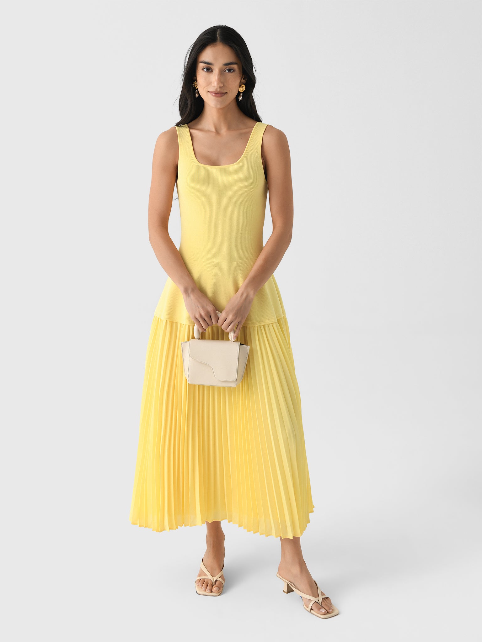 Simkhai Women's Allana Midi Dress Saint Bernard Simkhai Women's Allana Midi Dress Saint Bernard