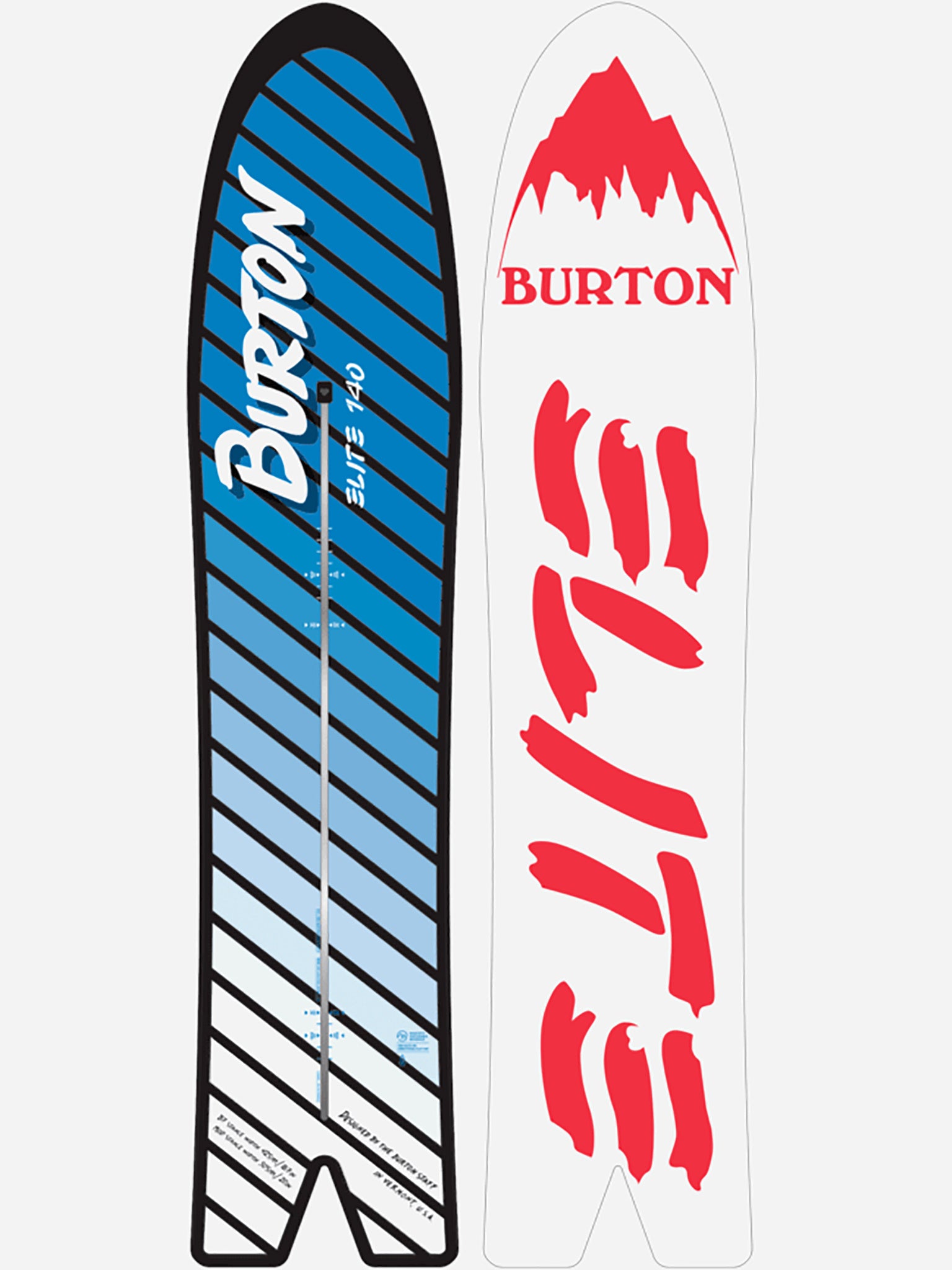 Burton 1987 Elite Flat Top Snowboard Burton 1987 Elite Flat Top Snowboard