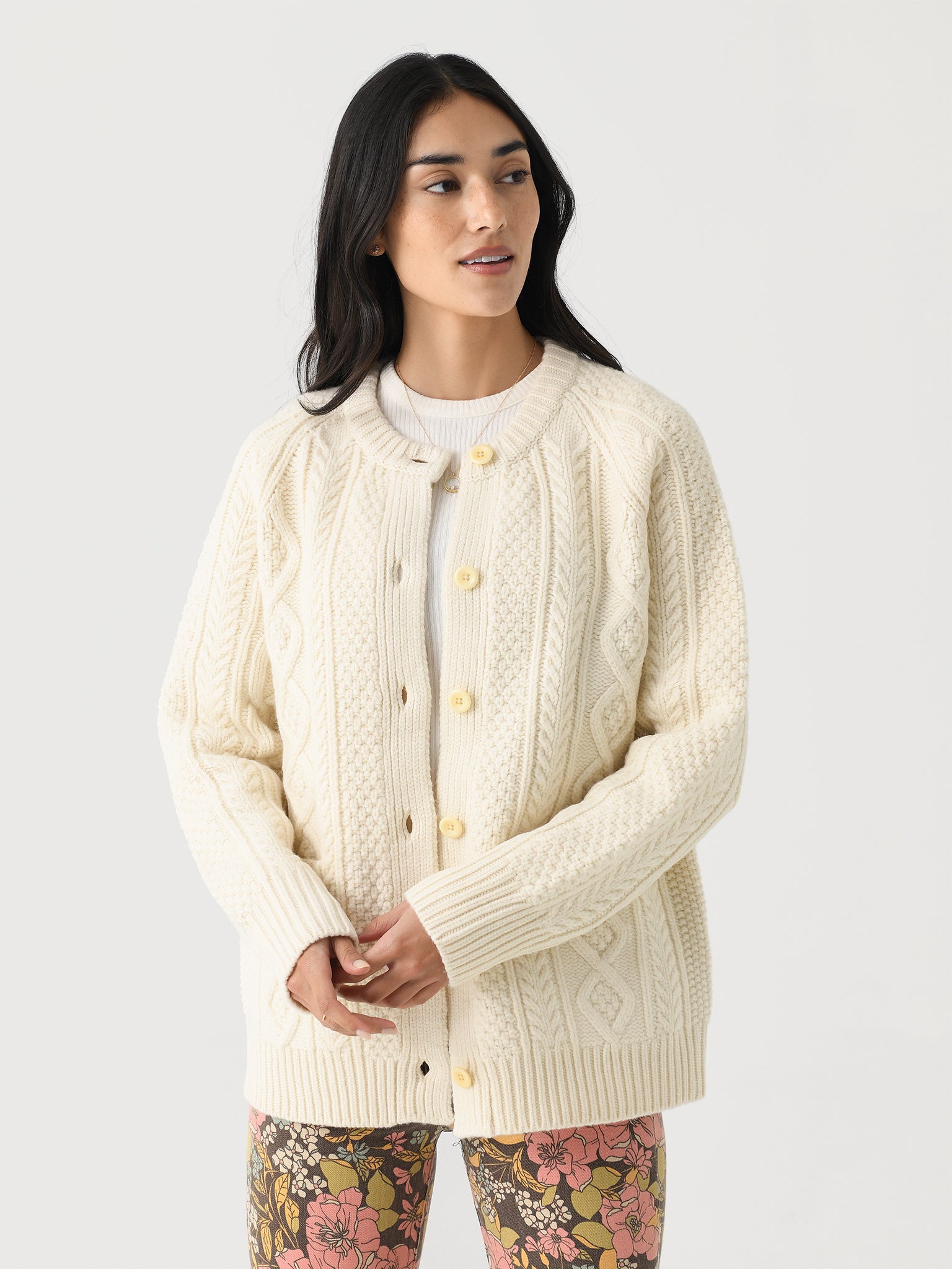 Alex Mill Women's Agnes Cardigan | $235.00 | Saint Bernard