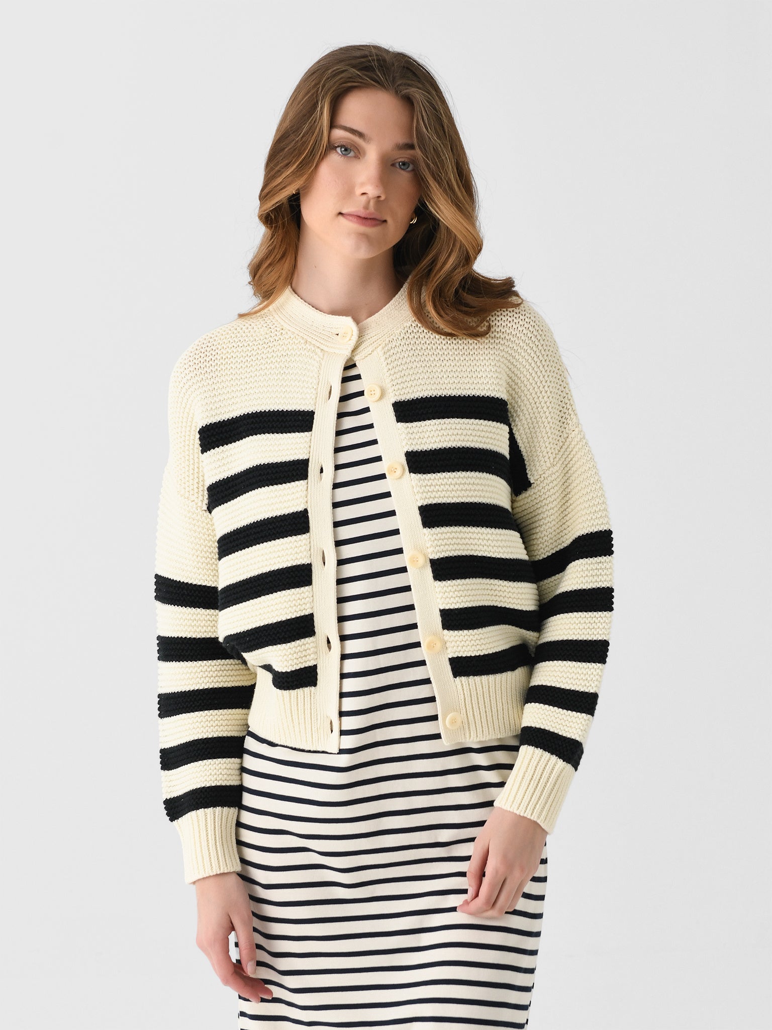 Alex Mill Women's Nico Stripe Cardigan – Saint Bernard