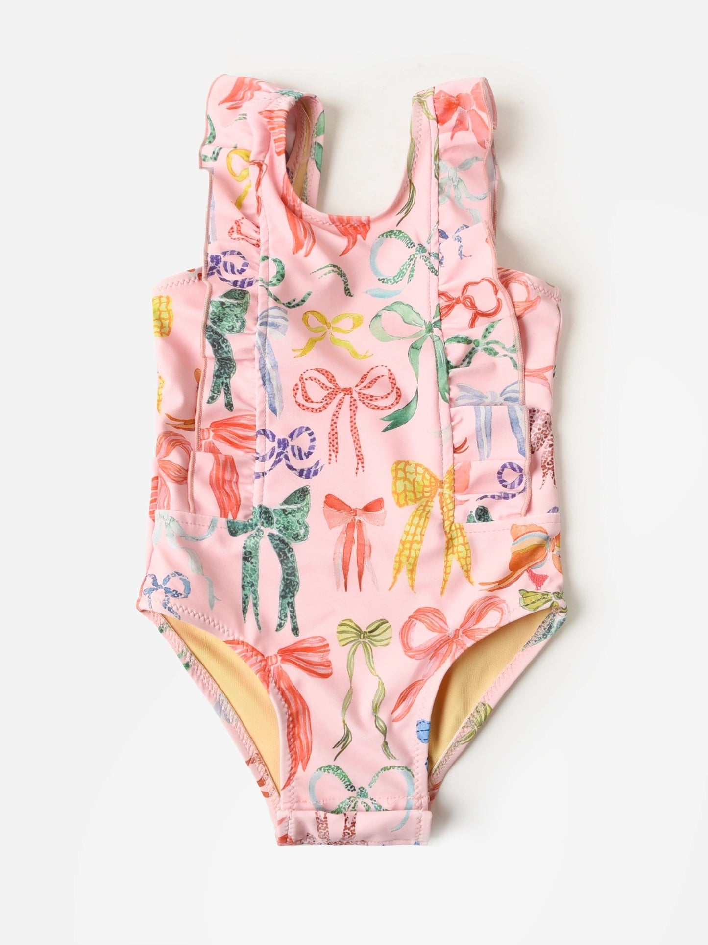 Pink Chicken Girls' Katniss One-Piece Swimsuit - Saint Bernard