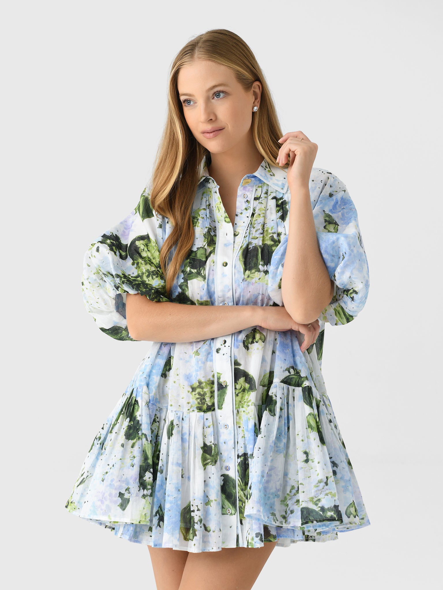 AJE Women's Anthea Mini Smock Dress AJE Women's Anthea Mini Smock Dress