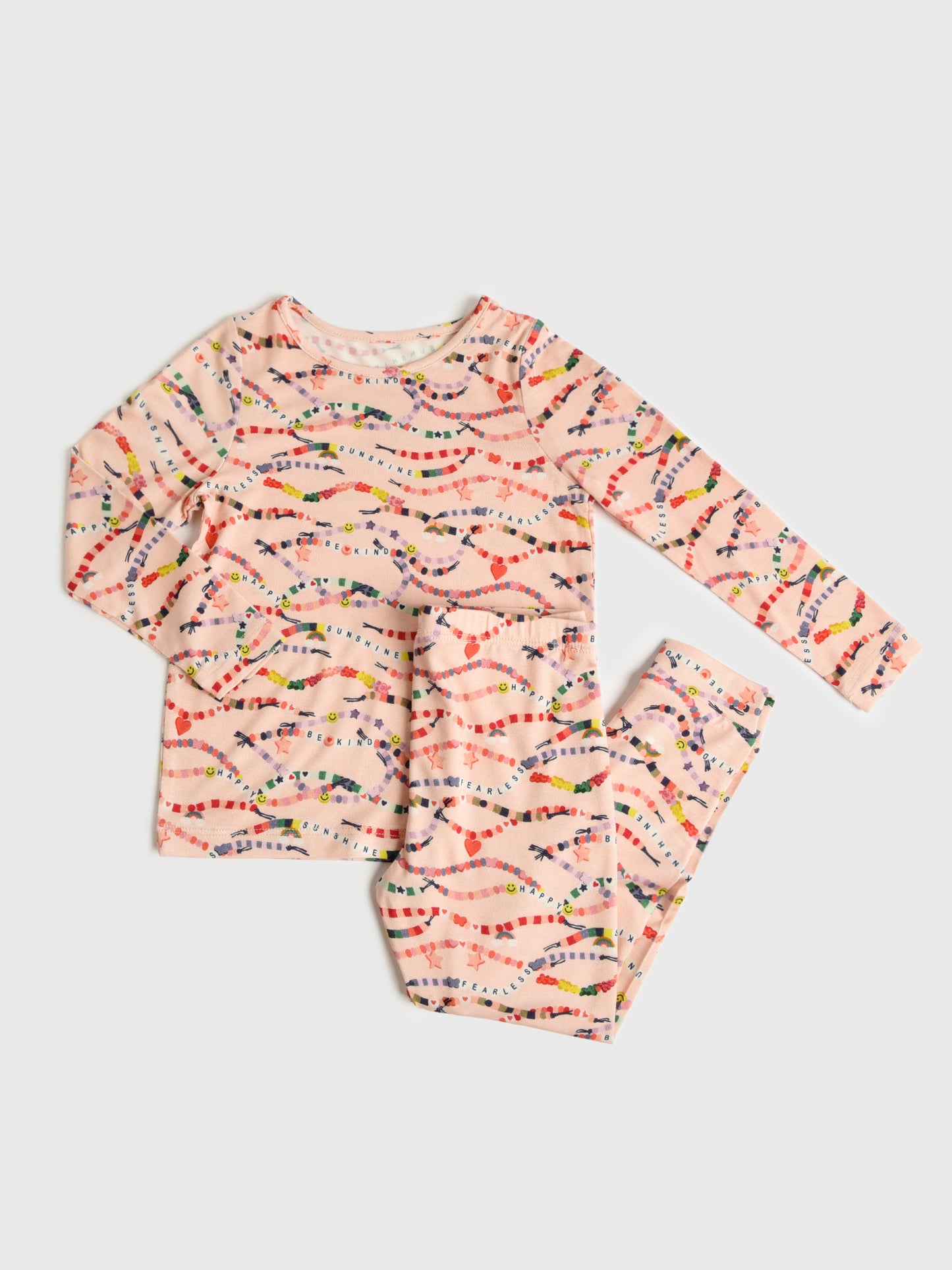 Pink Chicken Kids' Bamboo Pajama Set - Saint Bernard