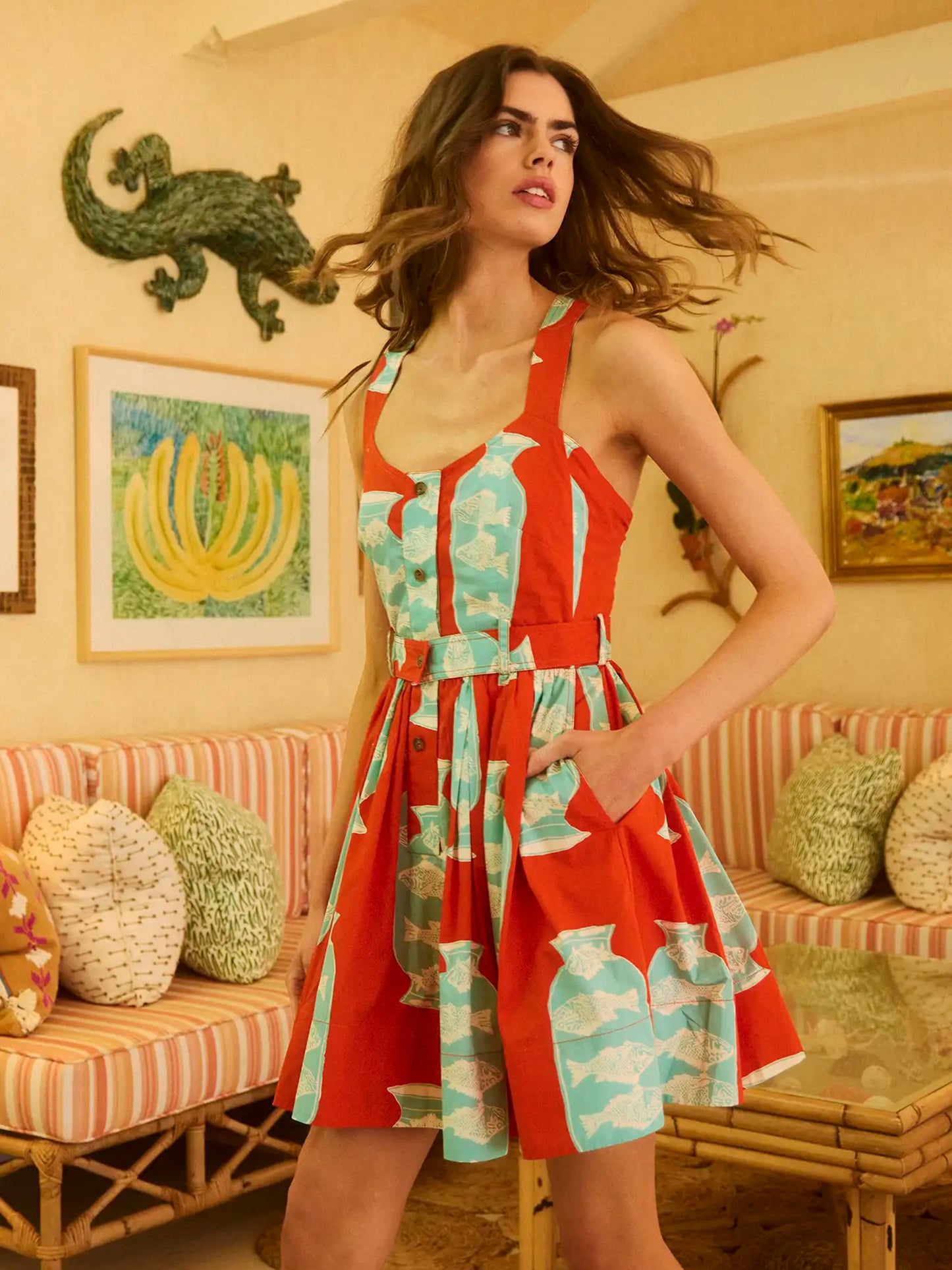 Hunter Bell Women's Eileen Dress - Saint Bernard