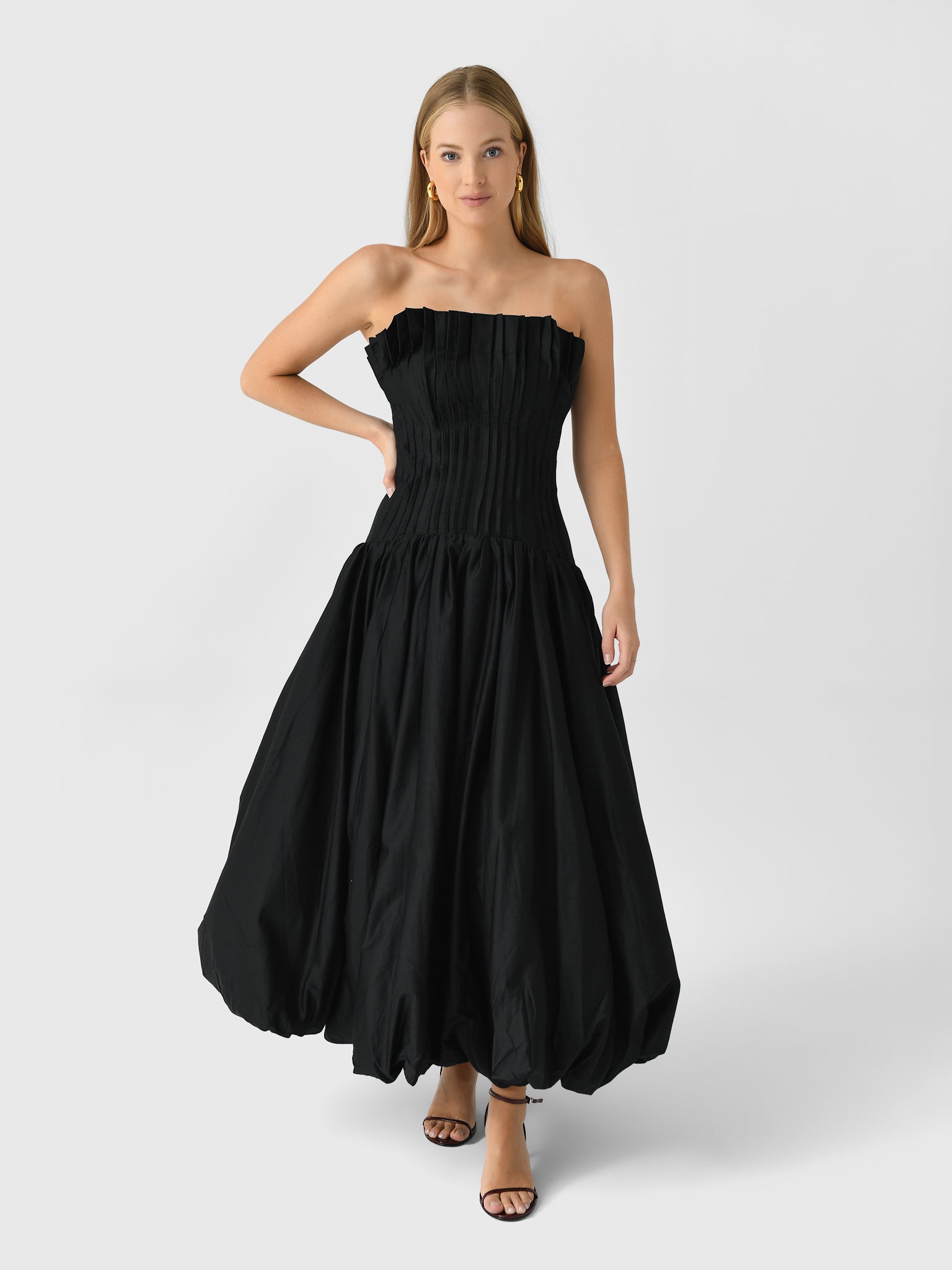 blue dress for baby girl AJE | Bubble Gown - Black