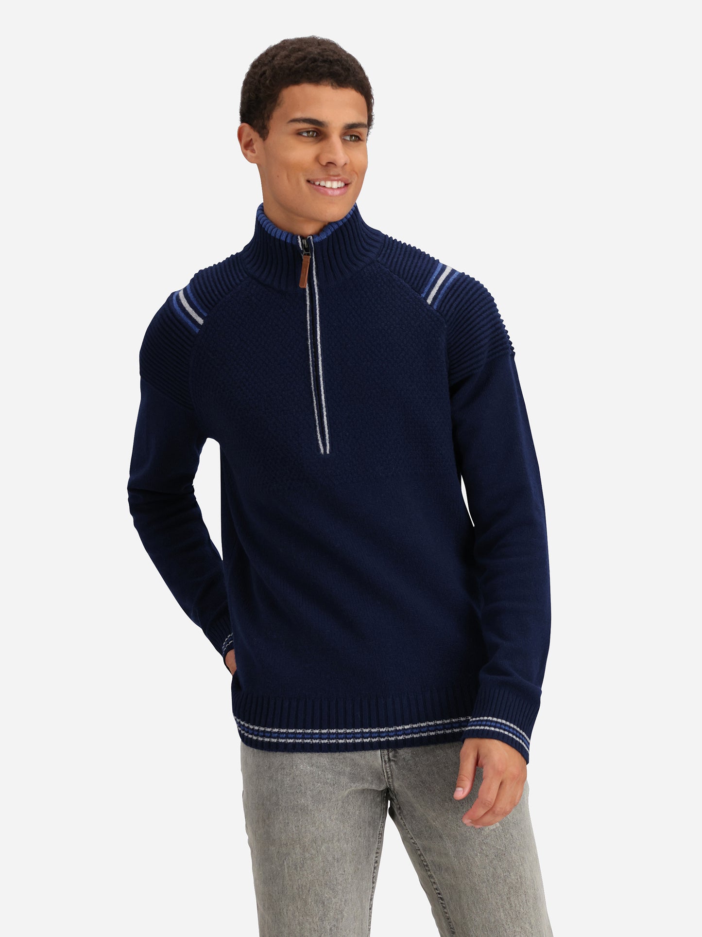 Obermeyer Men's Gambel Half-Zip Sweater - Saint Bernard
