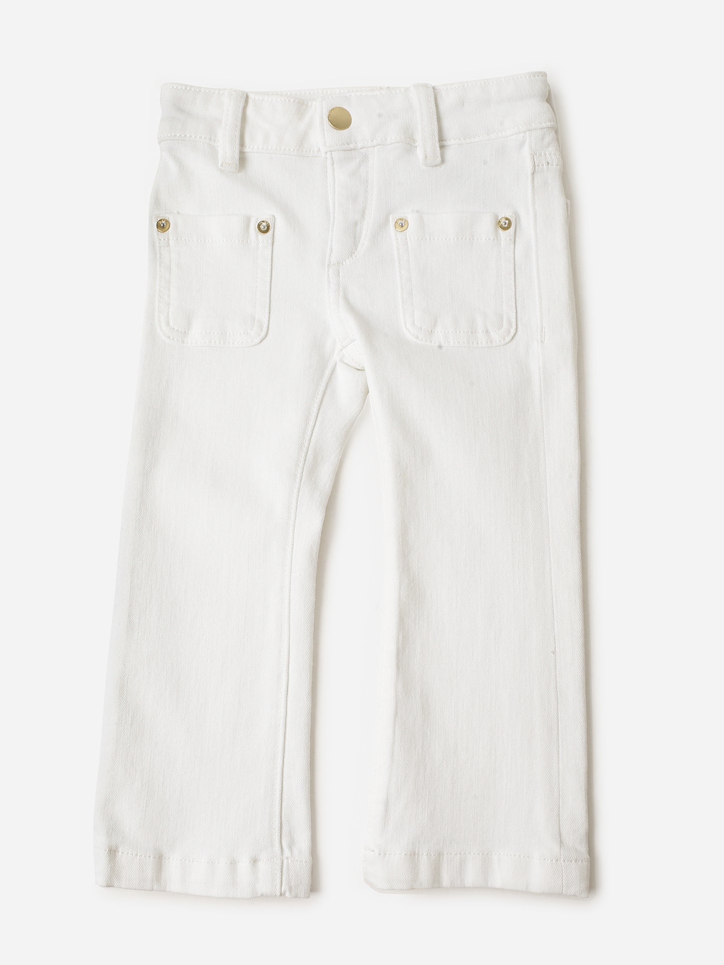 DL1961 Toddler Girls' Claire High Rise Bootcut Jean - Saint Bernard