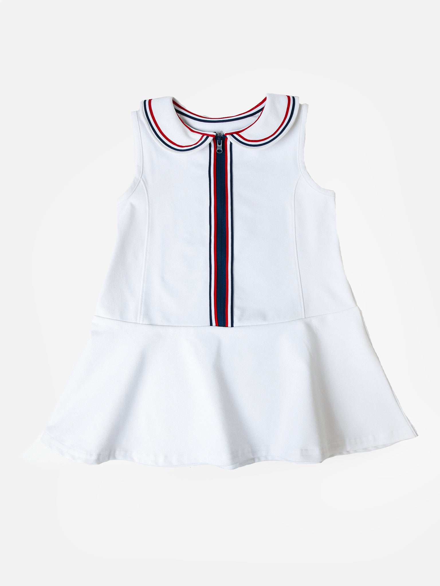 classic prep tennis dress Chris Tennis Dress In White M