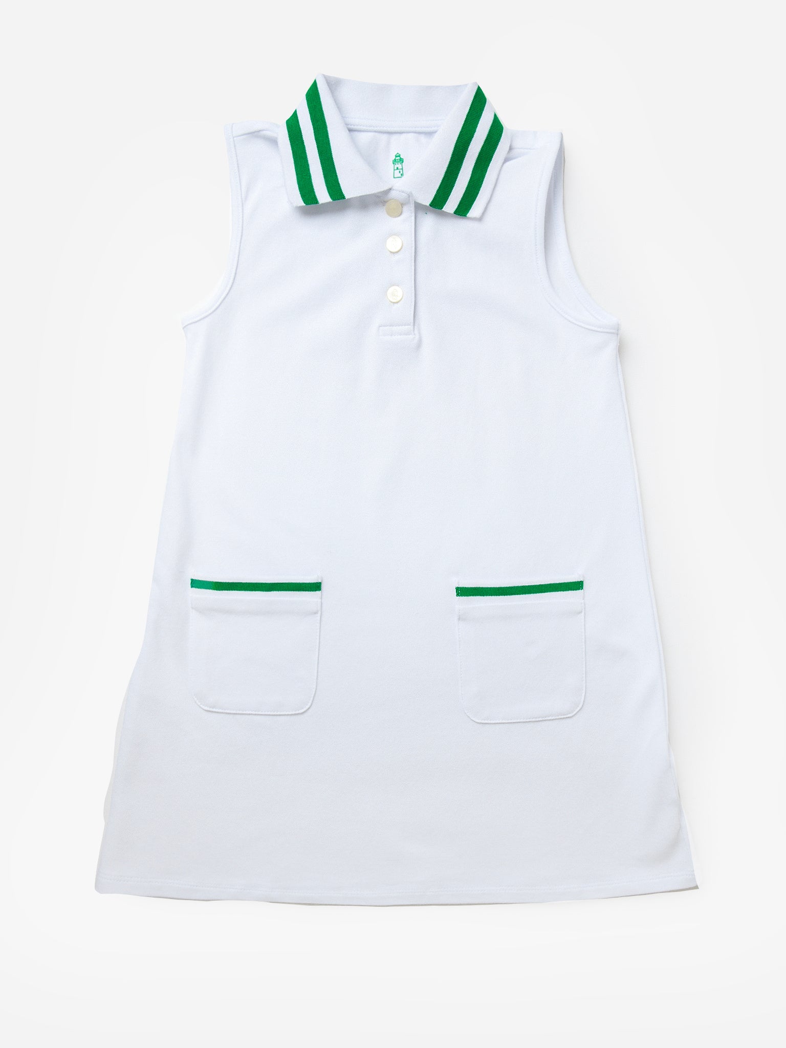 classic prep tennis dress Chris Tennis Dress In White M
