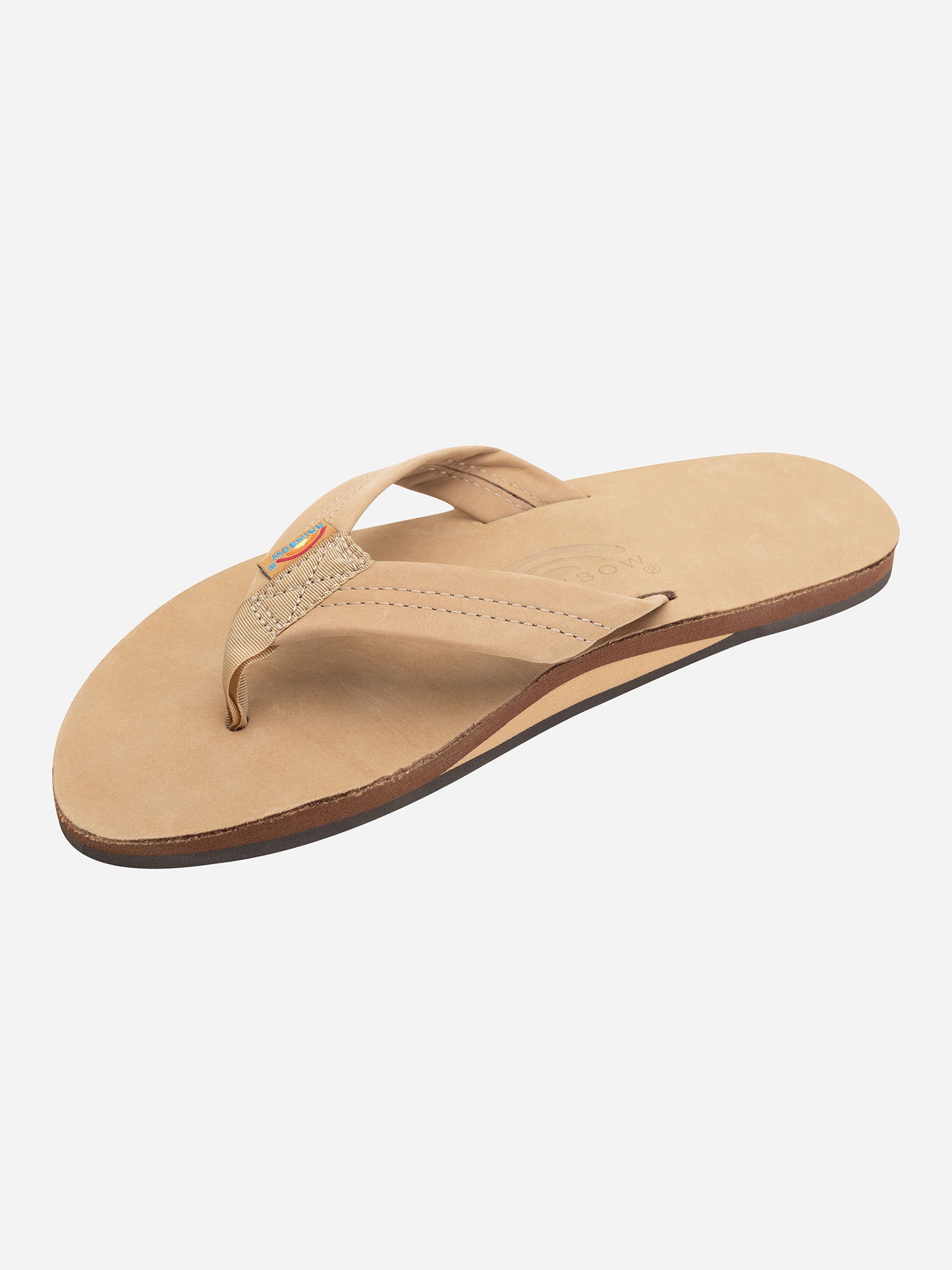 Rainbow Men's Single Layer Premier Leather Flip Flop