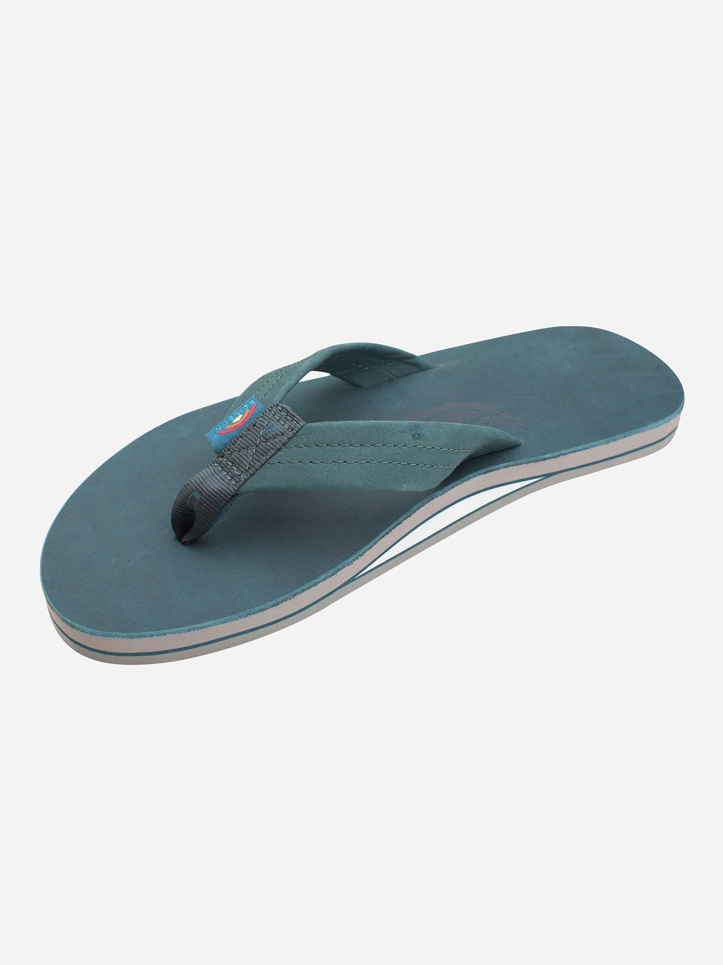 Rainbow Men's Single Layer Premier Leather Flip Flop