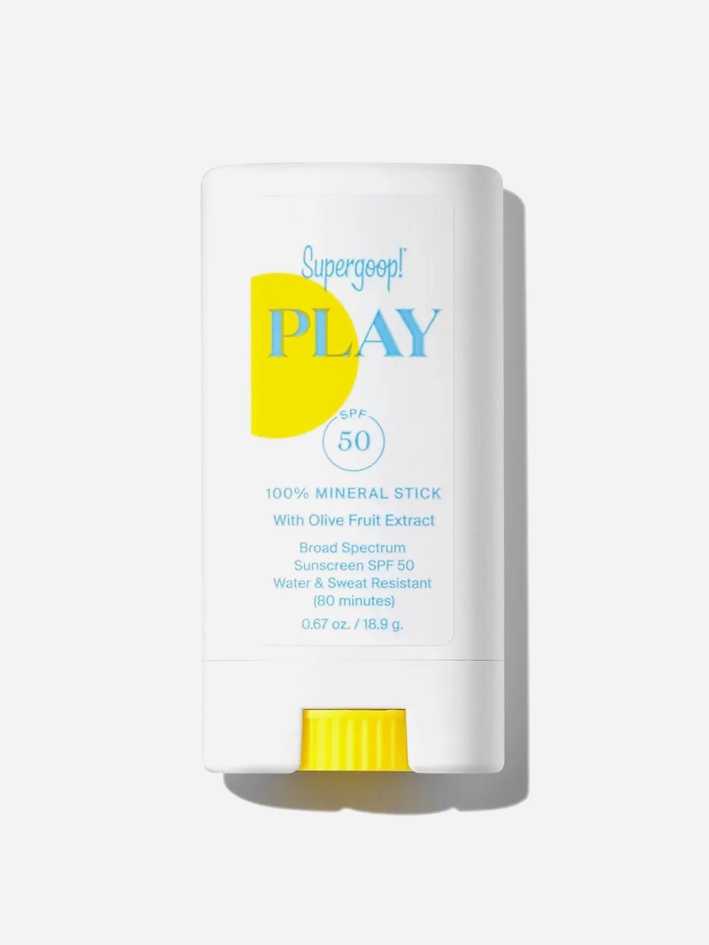 Supergoop PLAY Mineral Sunscreen Stick SPF 50 - Saint Bernard