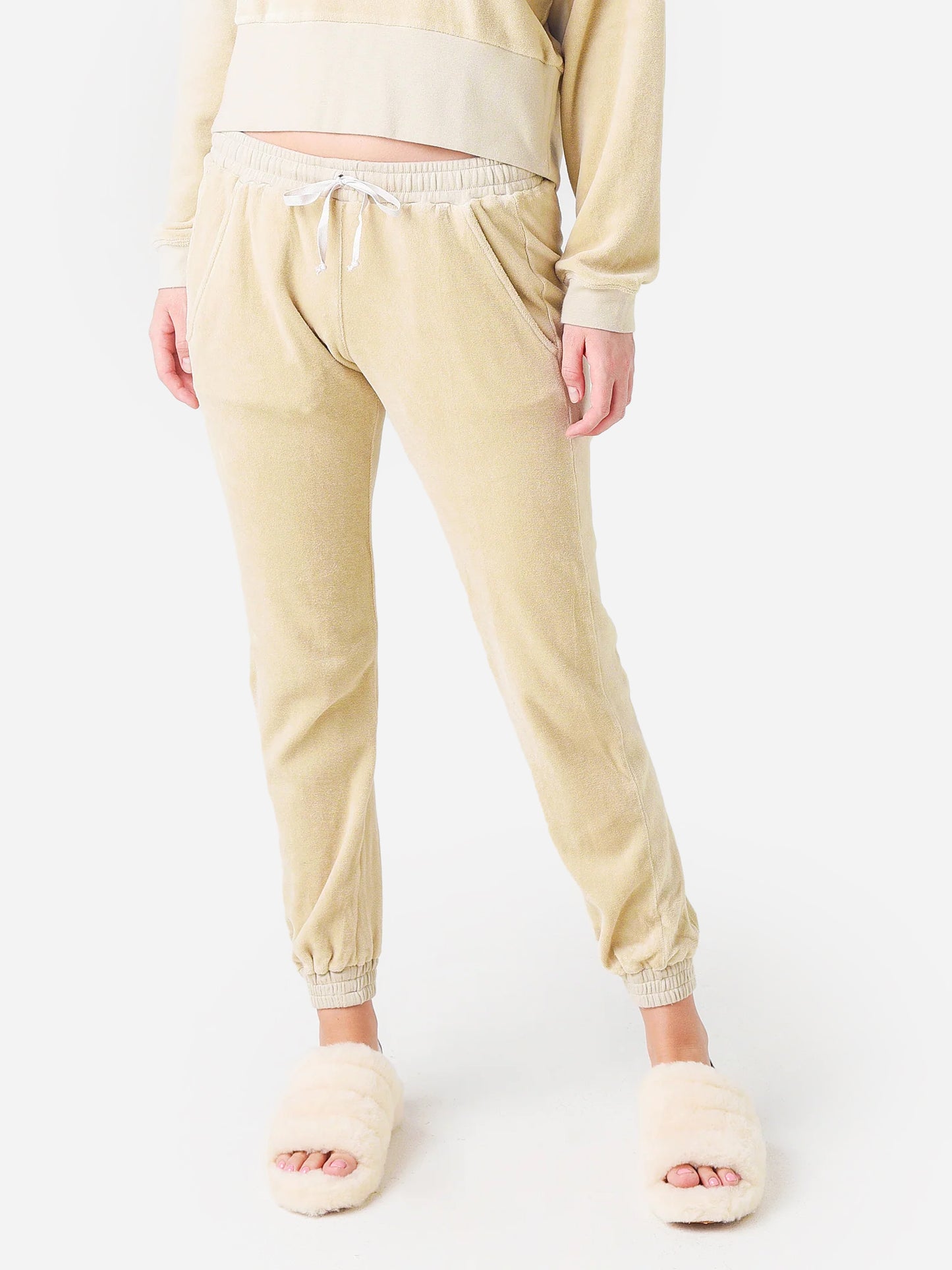 Stark X Women's Velour Jogger Pant - Saint Bernard