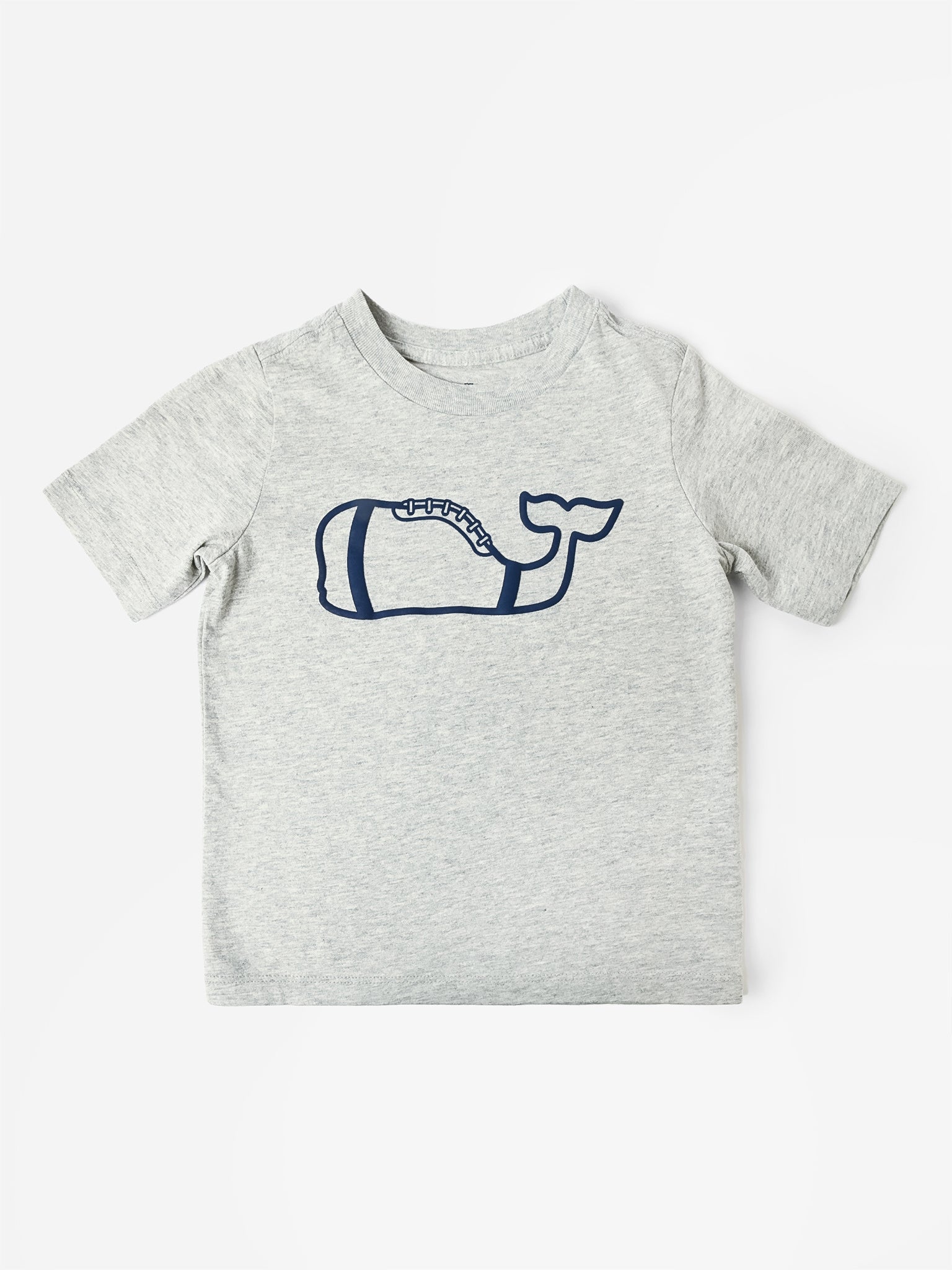 Vineyard Vines Boys' Football Whale Short Sleeve Tee