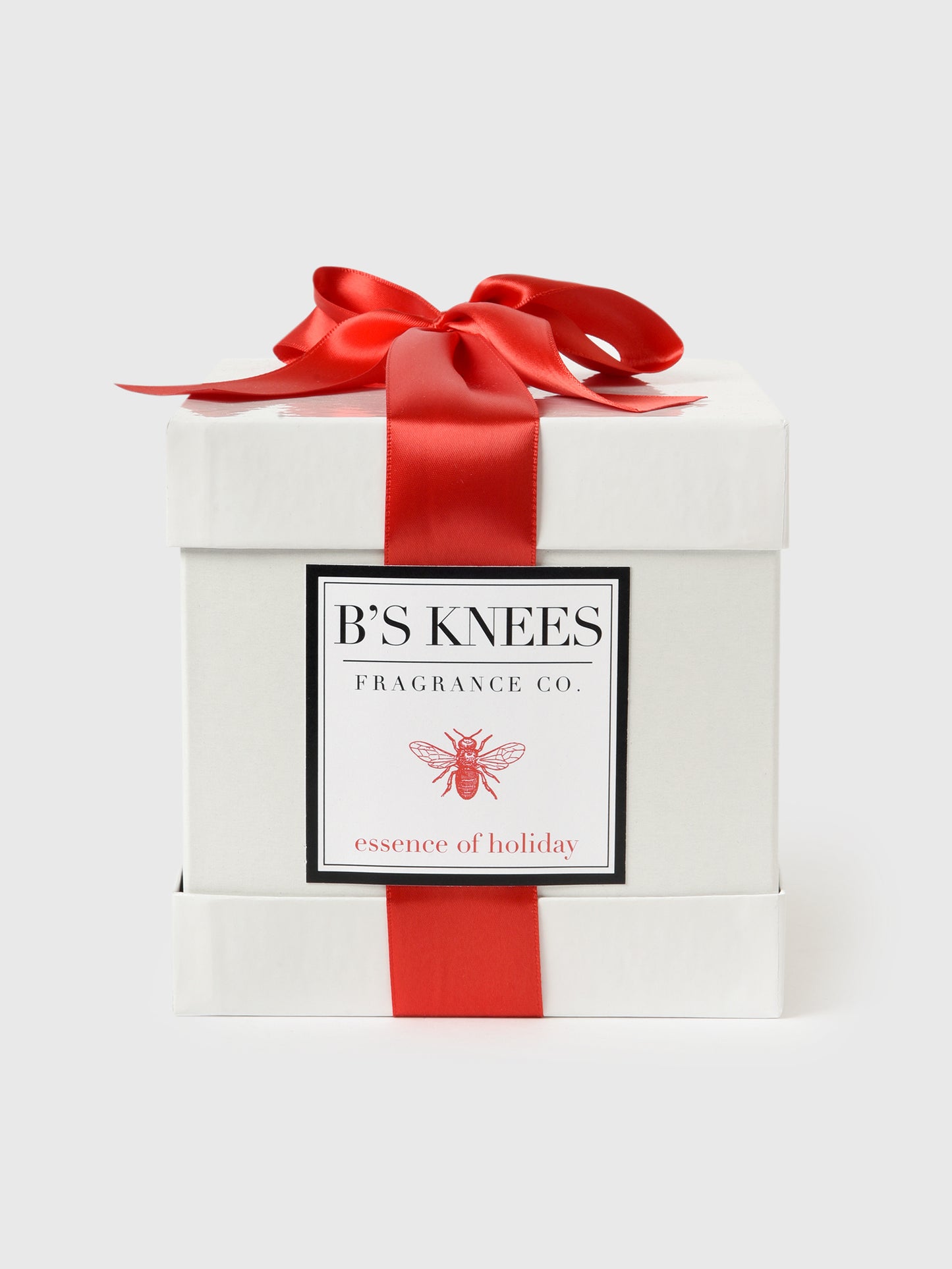 B's Knees Frosted White Gold 3-Wick Candle - Saint Bernard