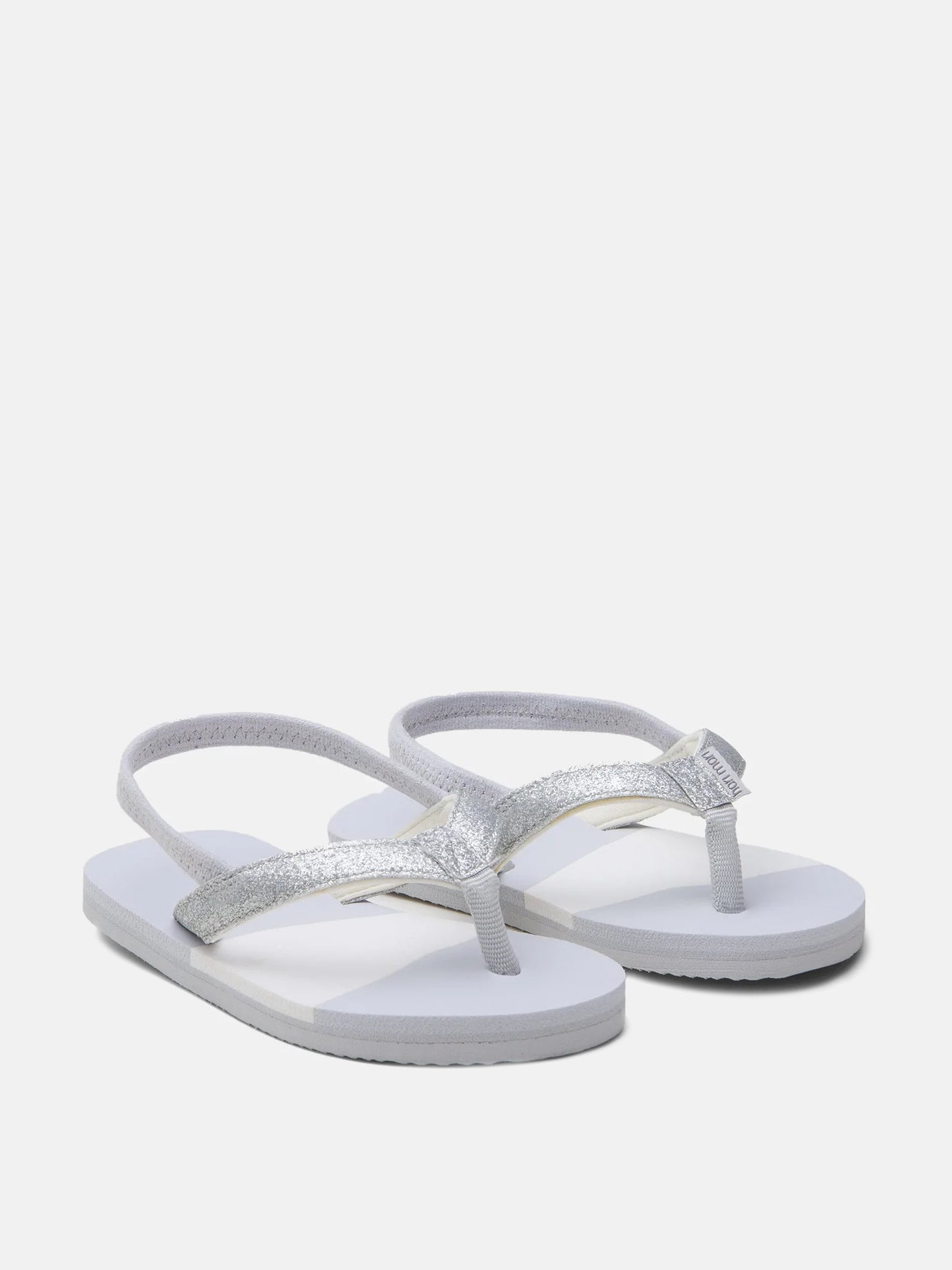 Hari Mari Kids' Meadows Asana Glitter Flip Flop - Saint Bernard