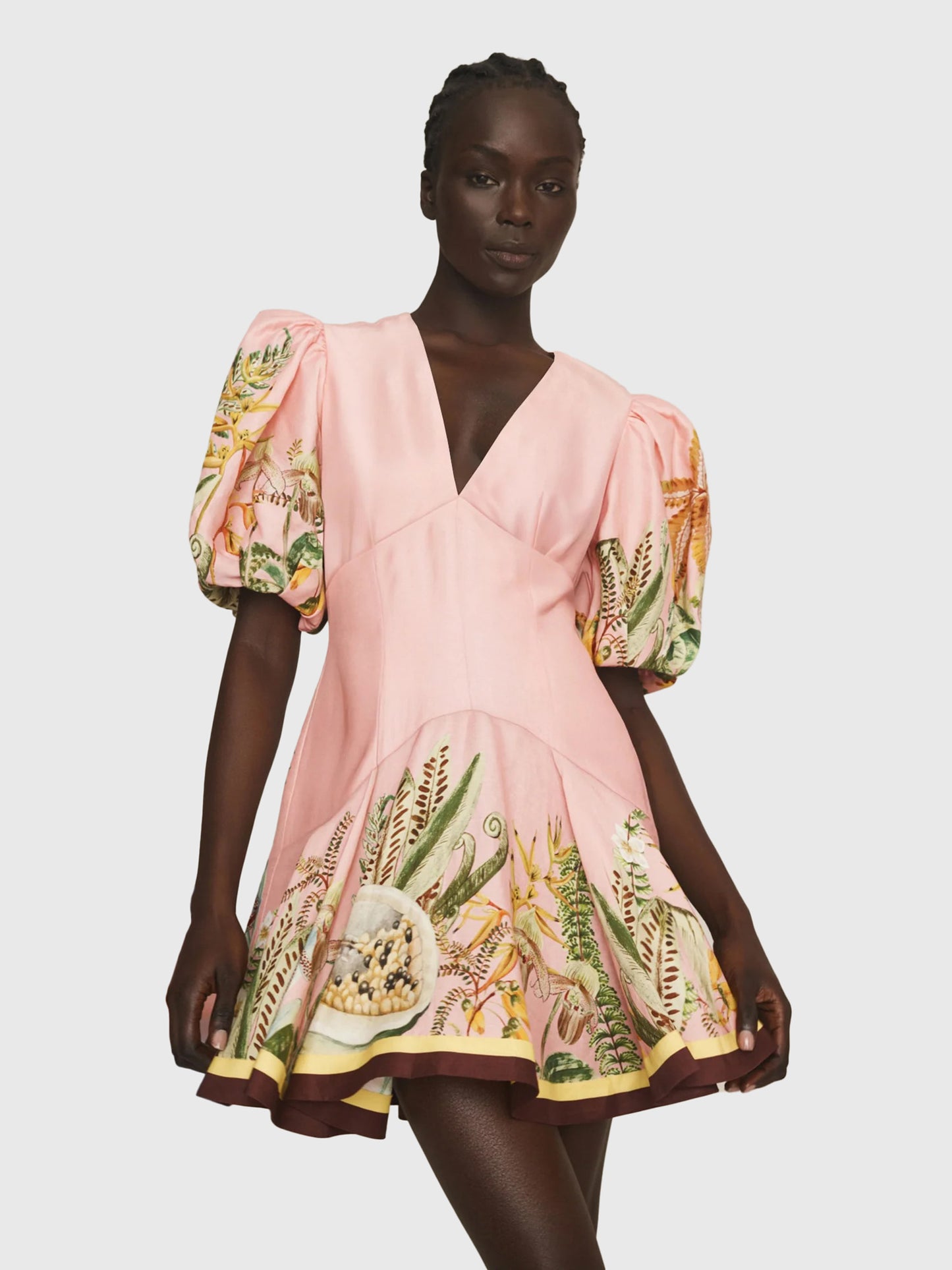 Alemais Women's Papaya Mini Dress - Saint Bernard