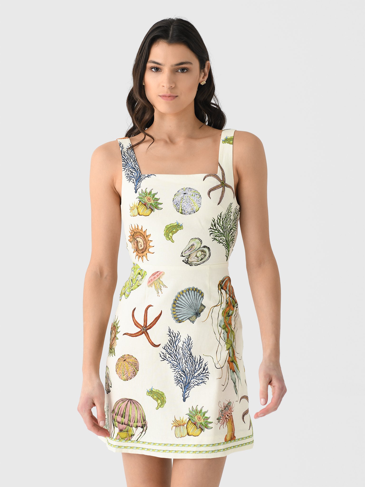 Alemais Women's Sea Mini Dress Alemais Women's Sea Mini Dress