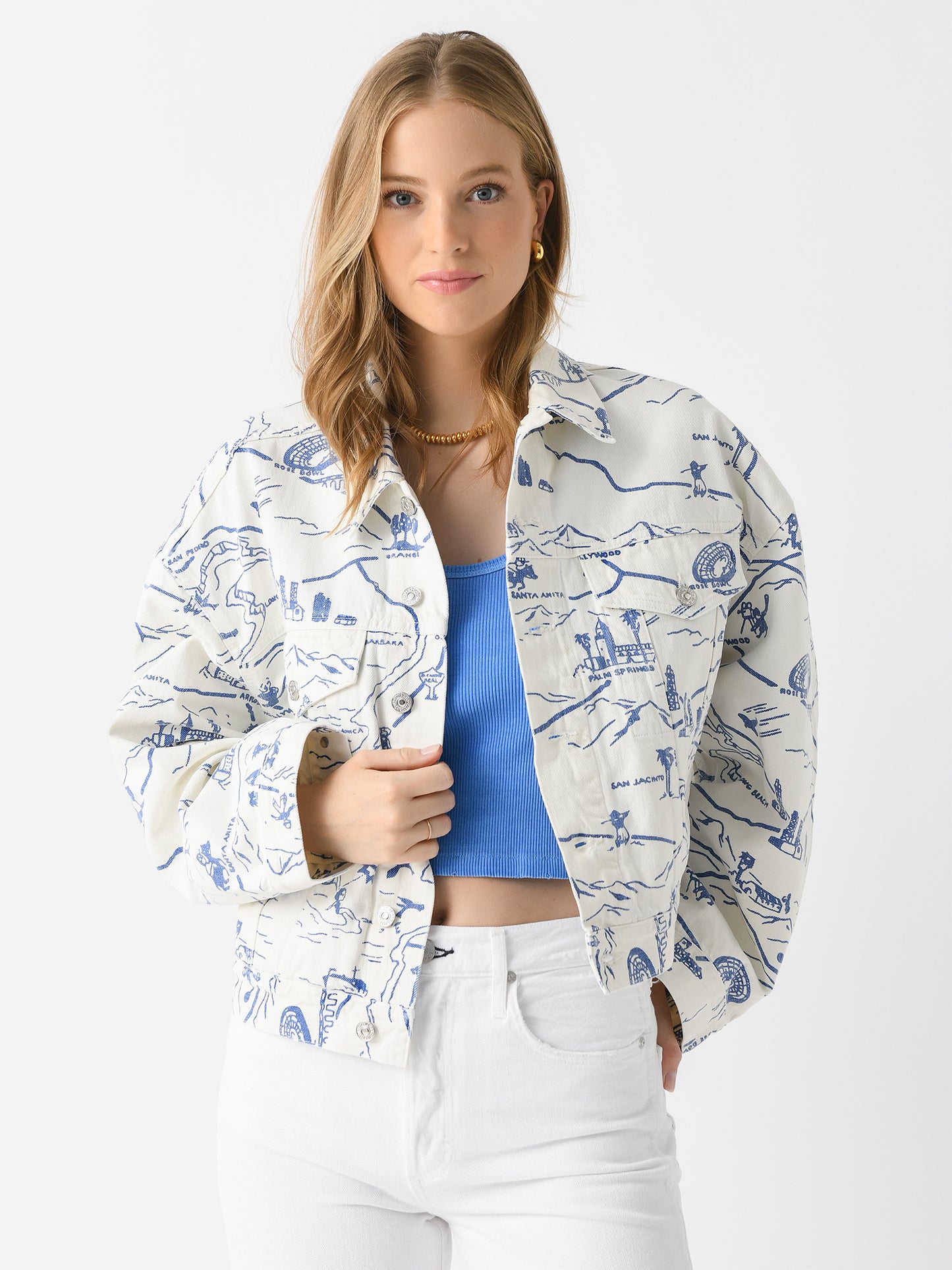 Citizens Of Humanity Women's Quira Puff Denim Jacket - Saint Bernard