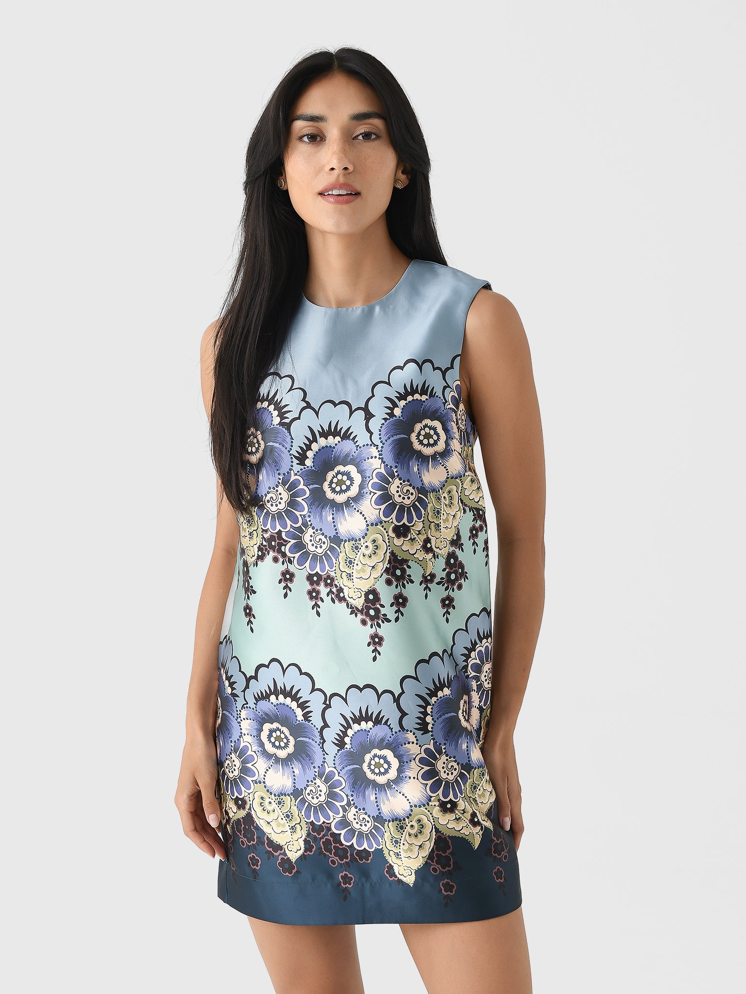 princess polly baby blue dress Blue Mini Dresses main image 1