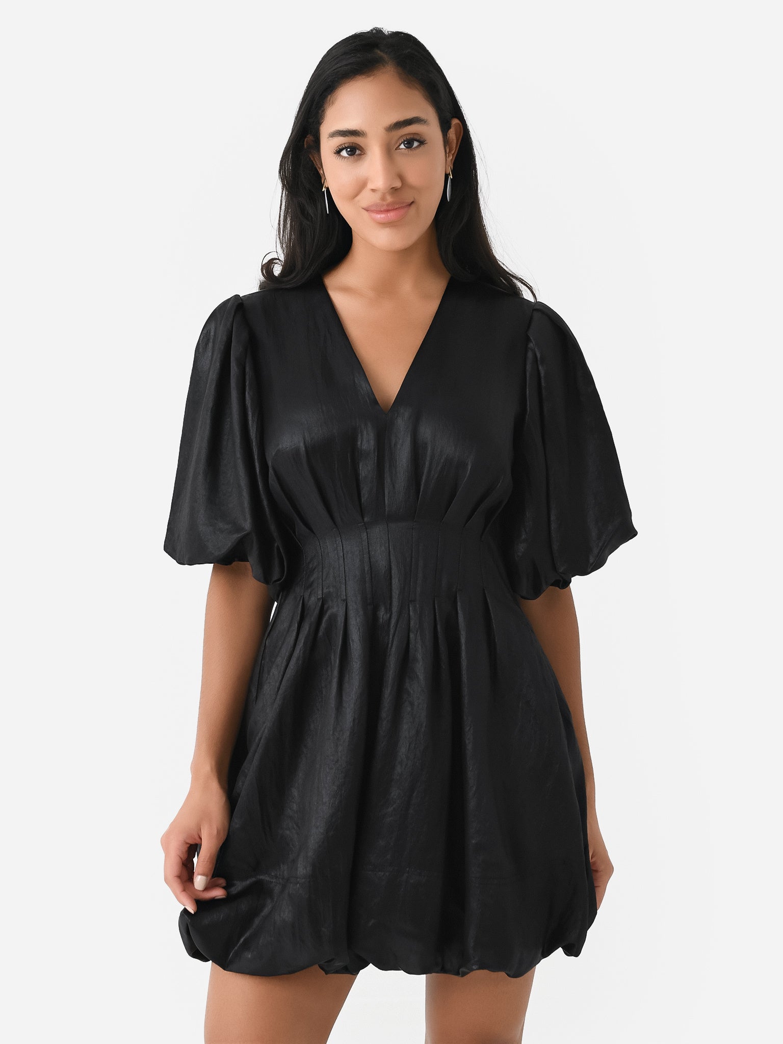 Simkhai Women's Luisa Bubble Mini Dress Saint Bernard Simkhai Women's Luisa Bubble Mini Dress Saint Bernard