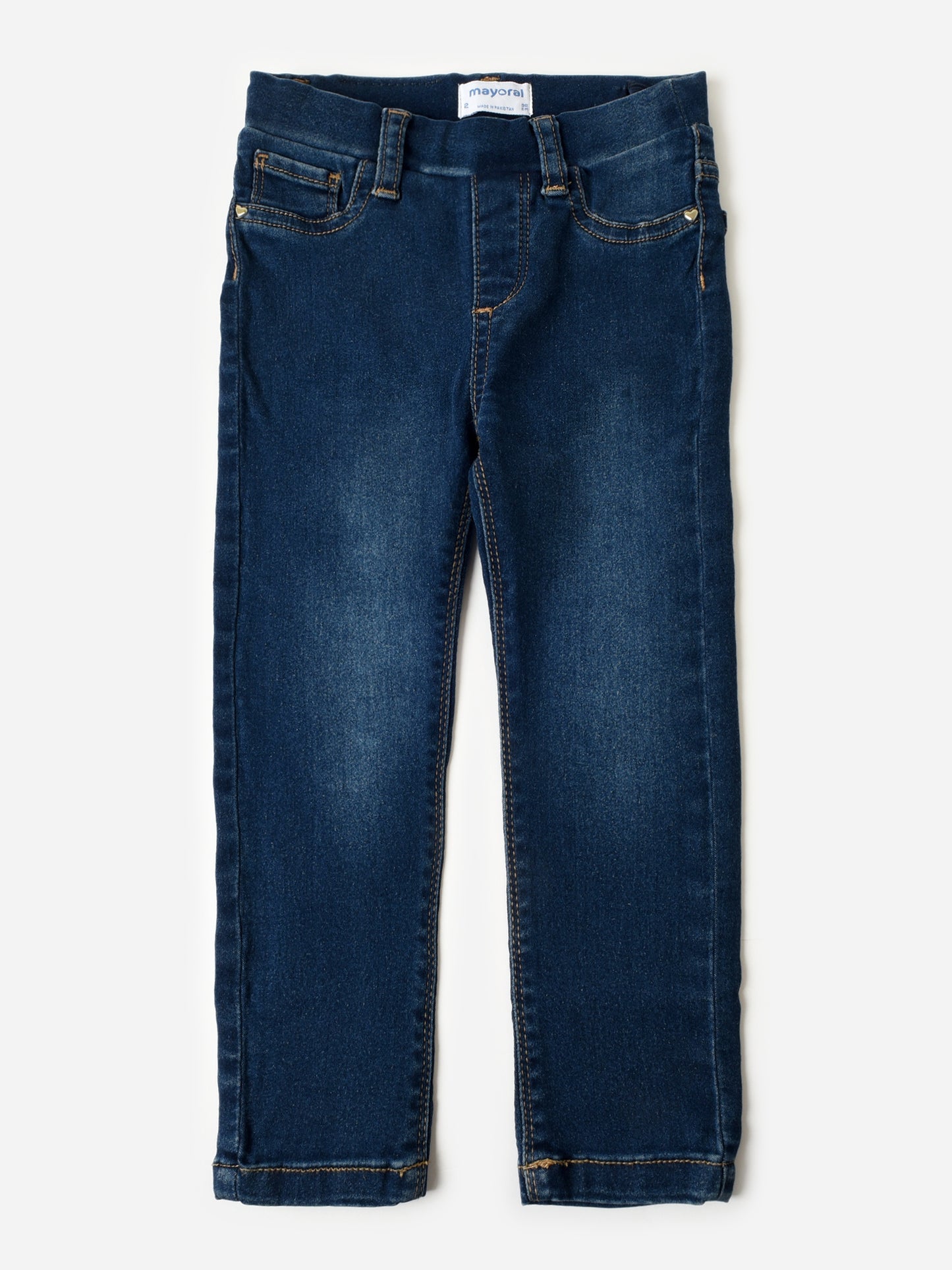 Mayoral Girls' Basic Denim Pant - Saint Bernard
