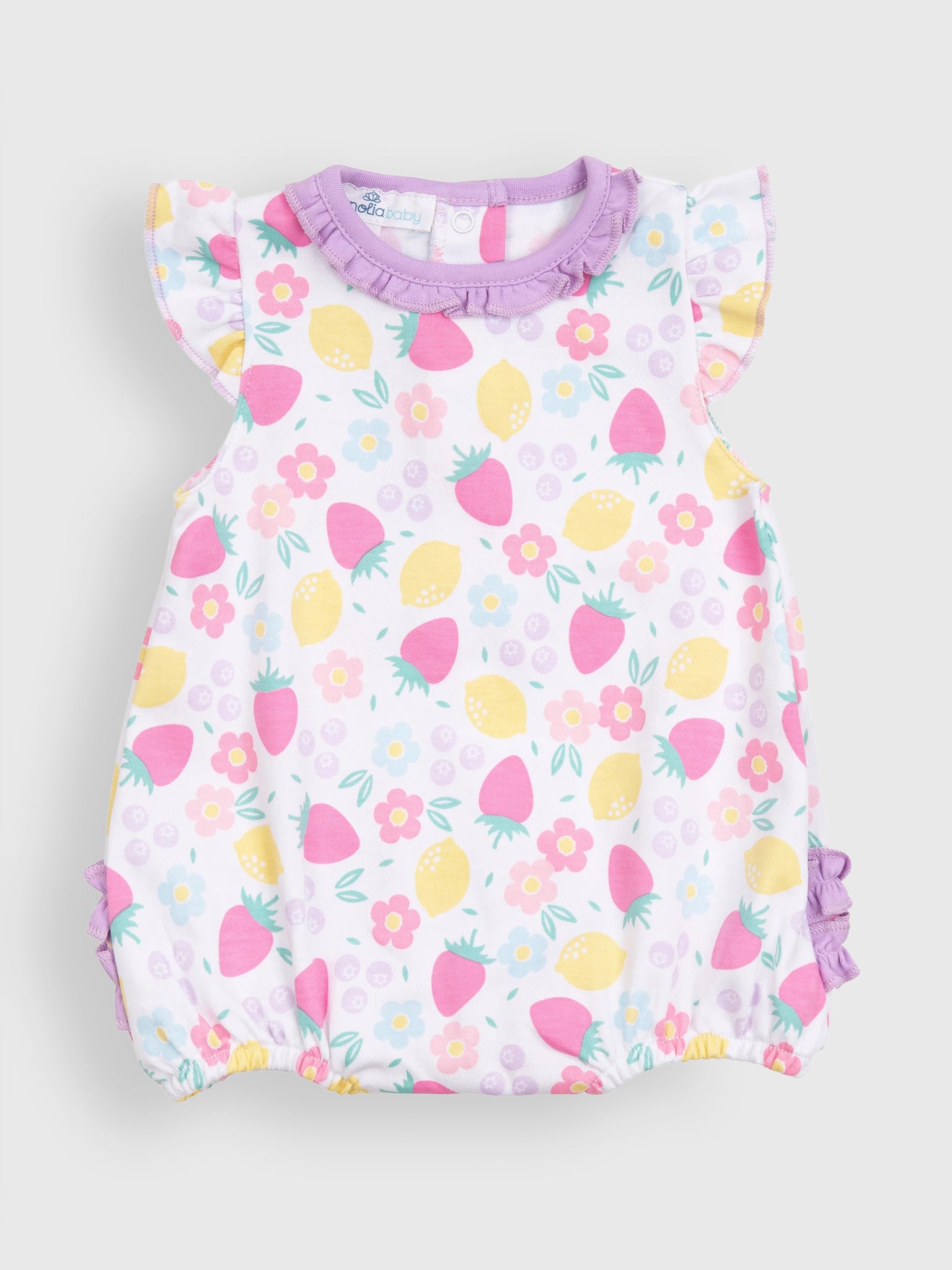 Amelia's Garden Bishop Printed Flutters Bubble
