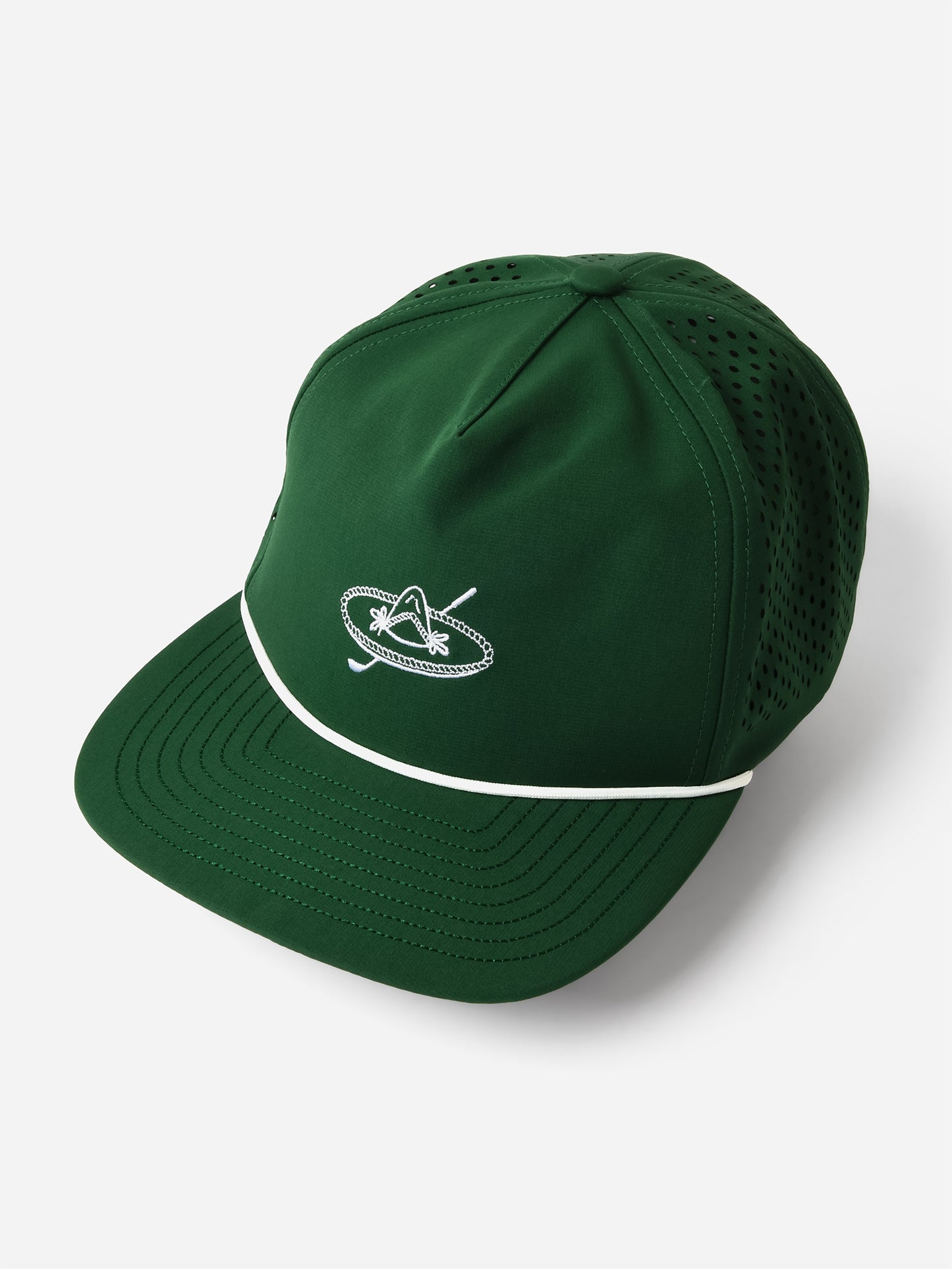 Super Mex Performance Flat Bill Hat - Saint Bernard