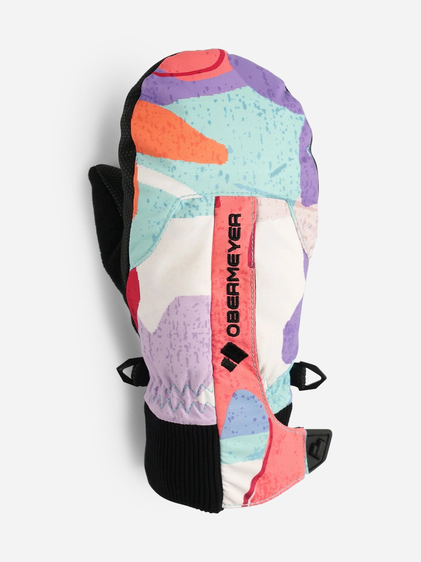 Obermeyer Kids' Thumbs Up Print Mitten - Saint Bernard